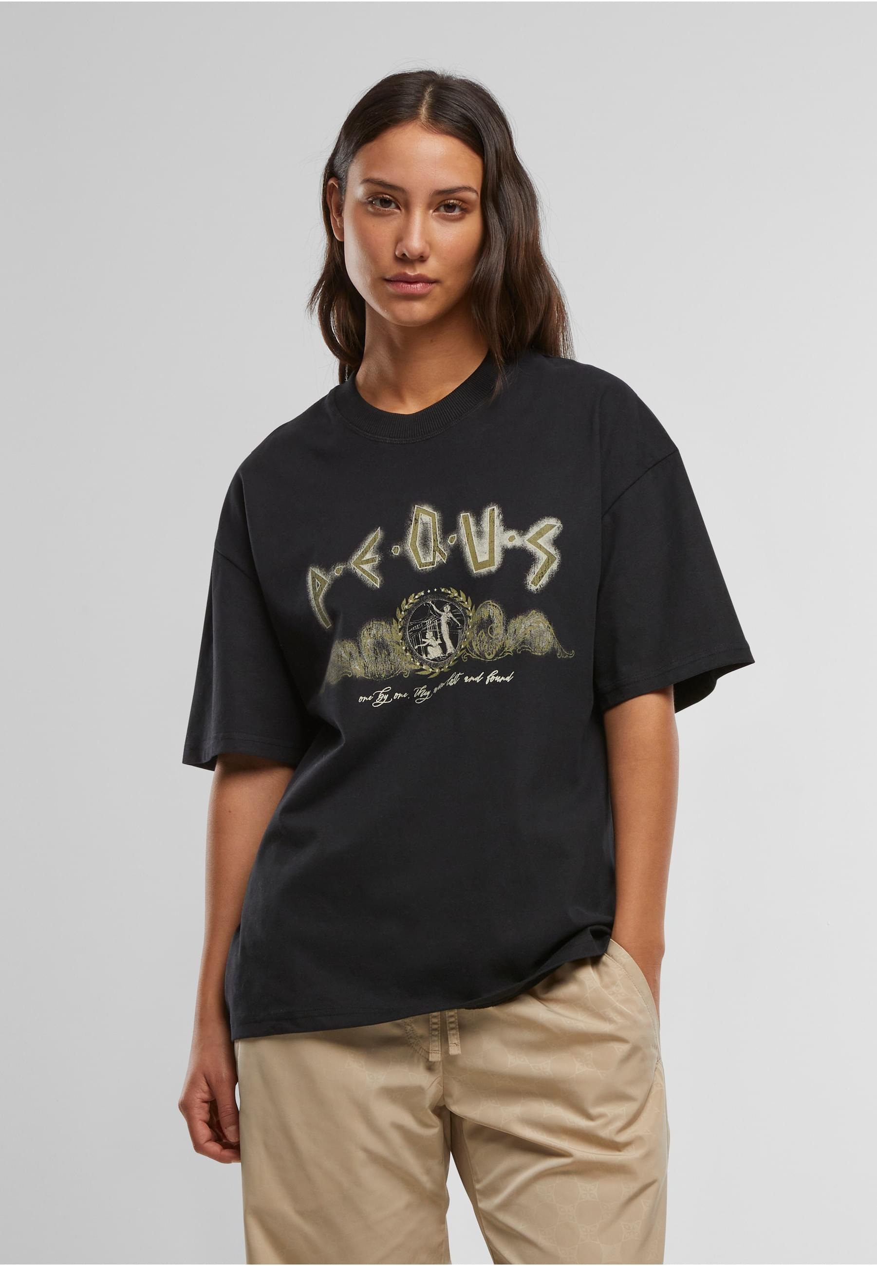 PEQUS T-Shirt »PEQUS PEQUS Ancient Painting T-Shirt«, (1 tlg.)
