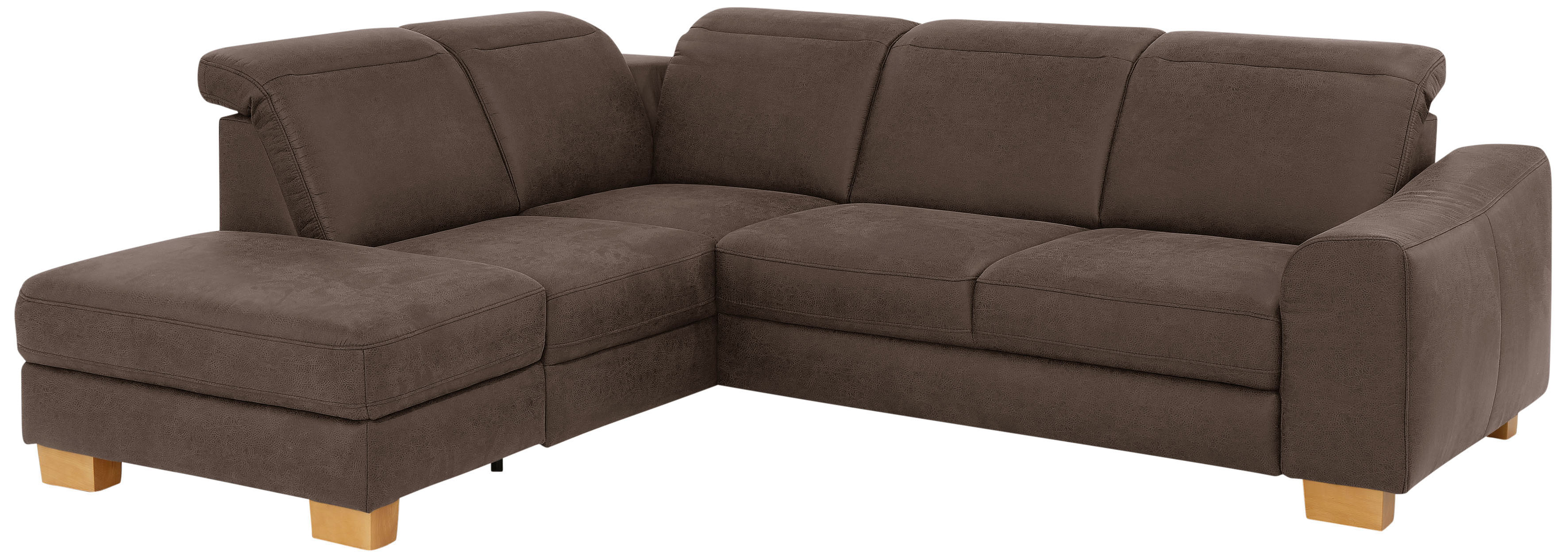 Thumbnail - Home affaire Ecksofa "Dundee L-Form", wahlweise mit Kopfteilverstellung und zusätzlich mit Bettfunktion
