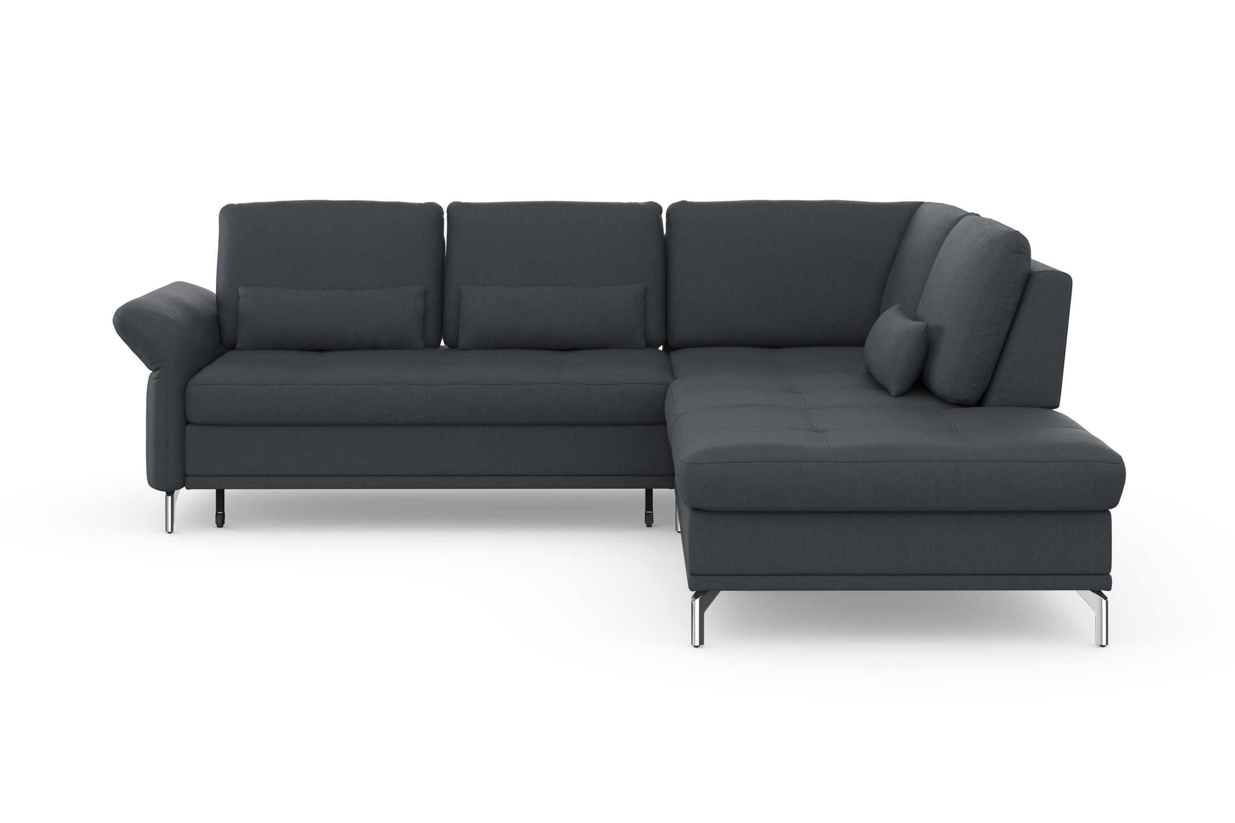 Home affaire Ecksofa "Palm Beach L-Form" Federkern, mit Sitztiefenverstellu günstig online kaufen