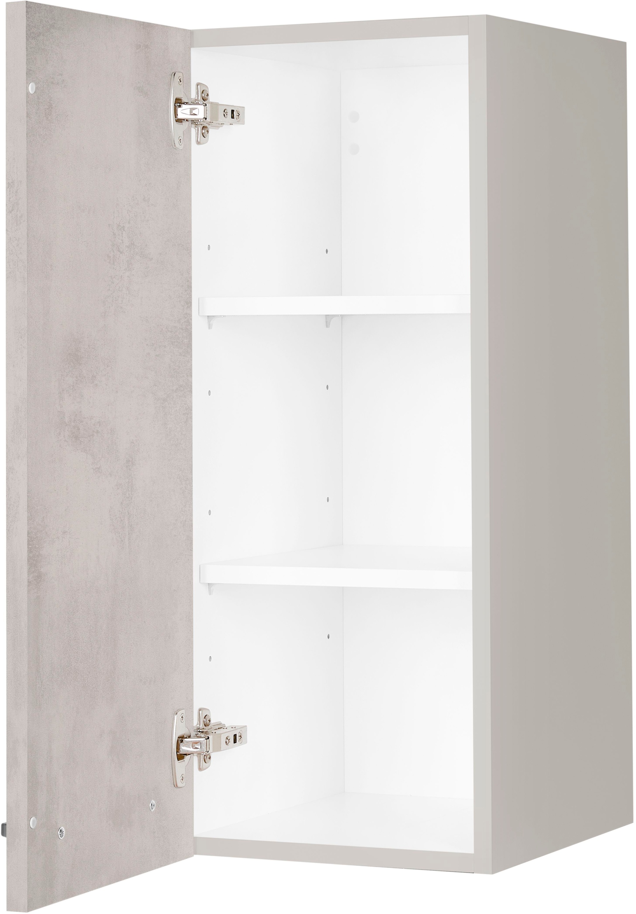 nobilia® Hängeschrank »"Riva", Ausrichtung wählbar, vormontiert,«, in drei Breiten: 30, 40 und 60 cm, mit Soft-Close-Funktion