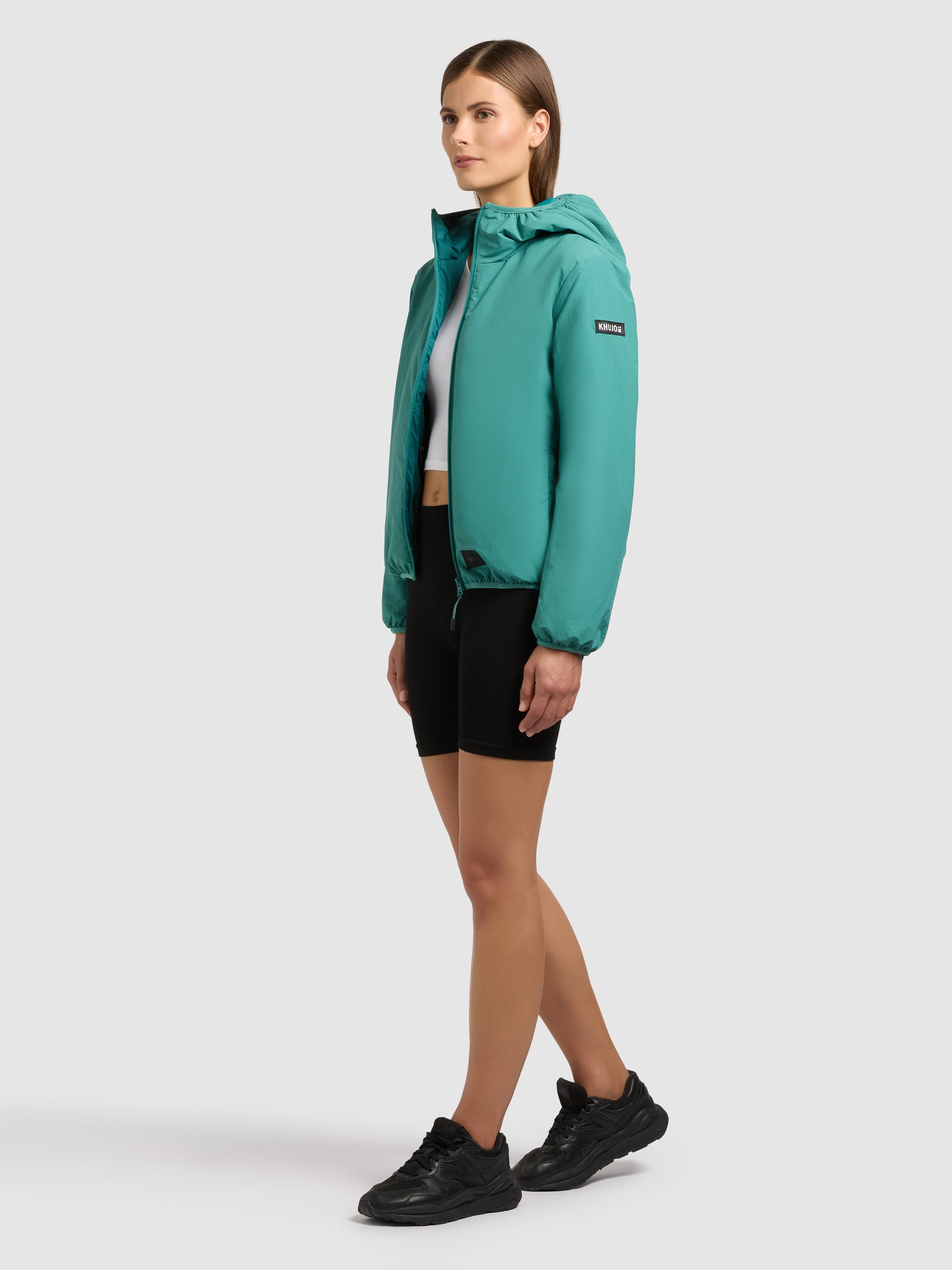 khujo Blouson »SHELLY2« mit Kapuze