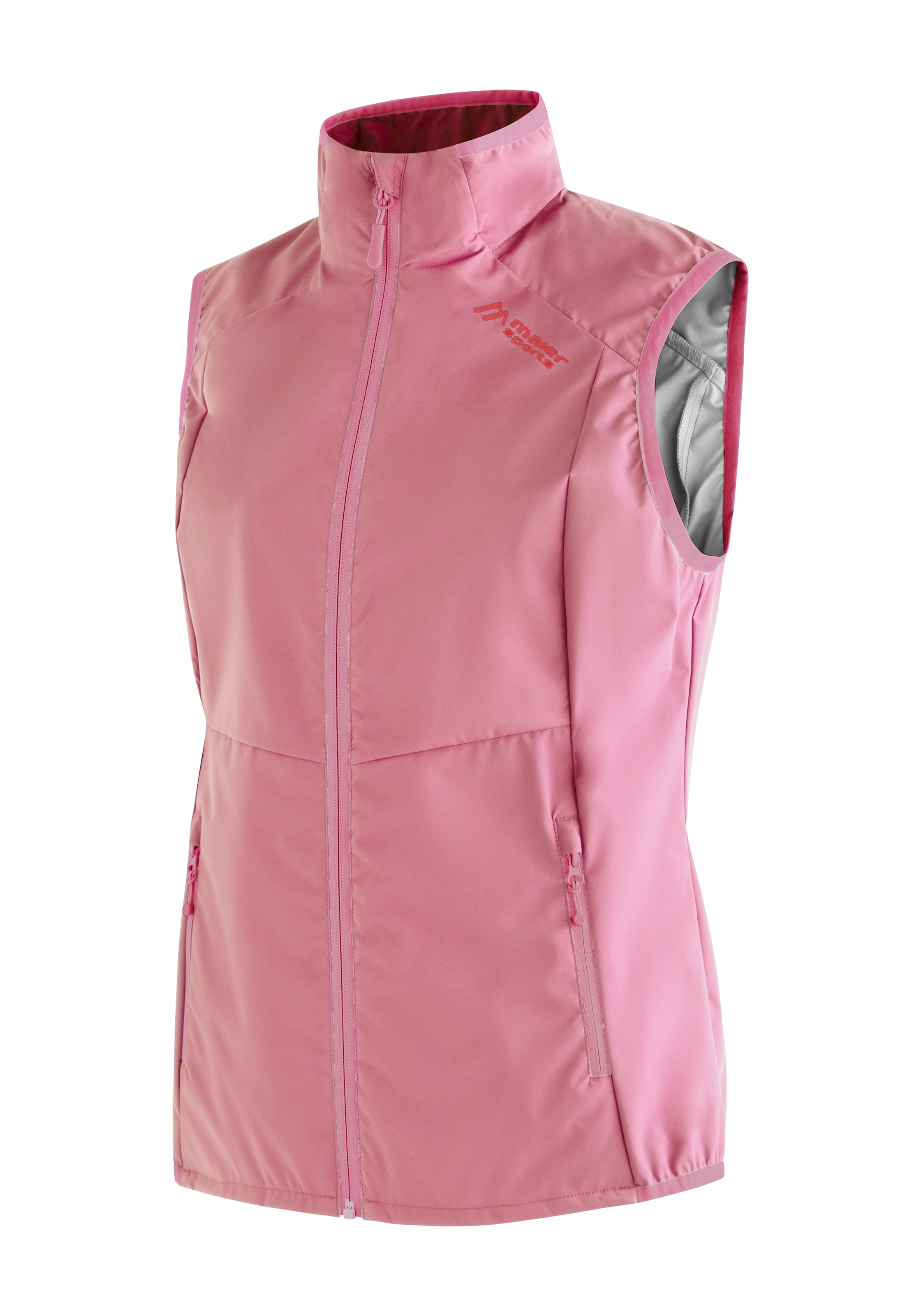 Maier Sports Softshellweste "Brims Vest W", atmungsaktive Damen Weste, wasserabweisende Outdoorweste