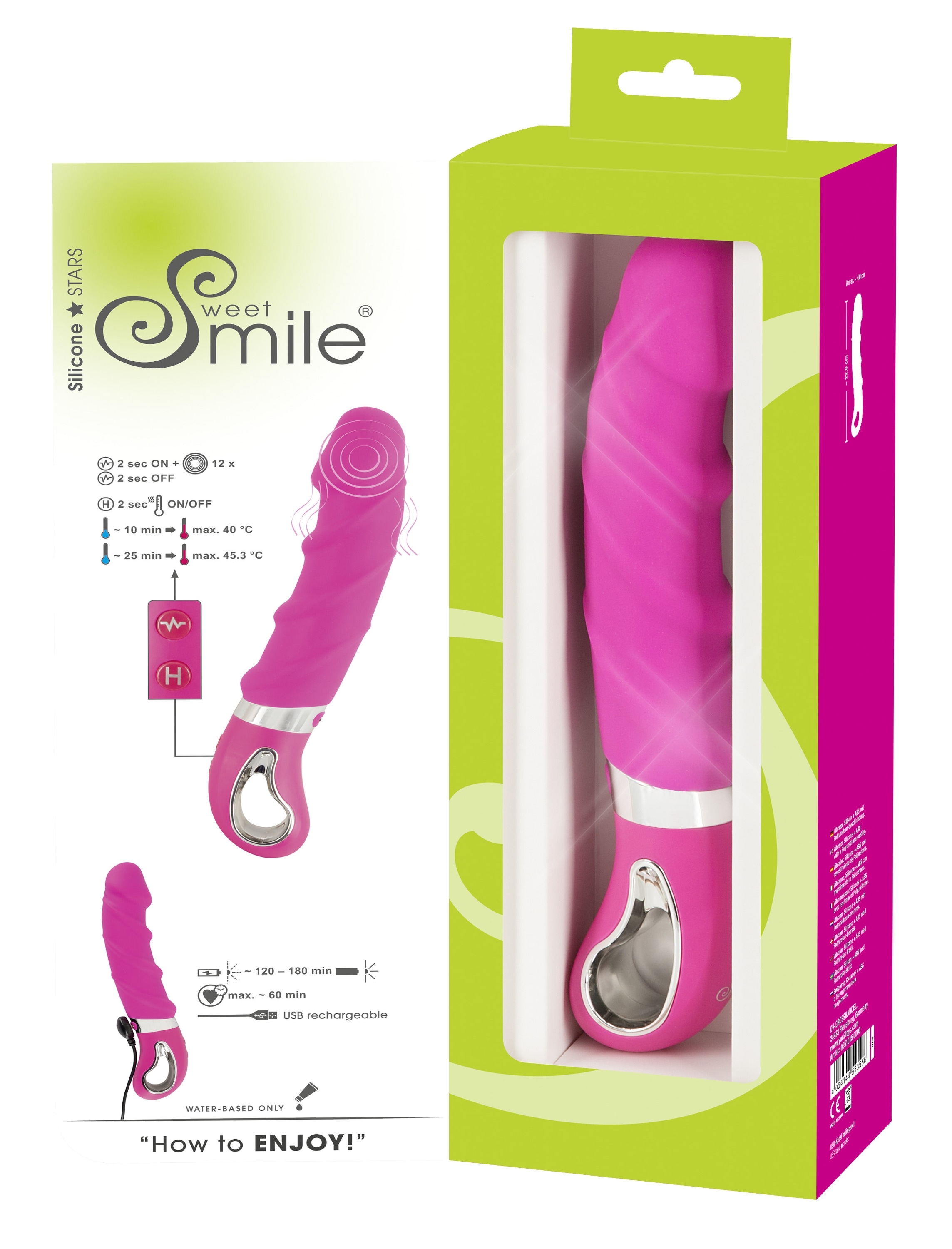 Sweet Smile Vibrator »Vibrator Warming Soft Vibrator«