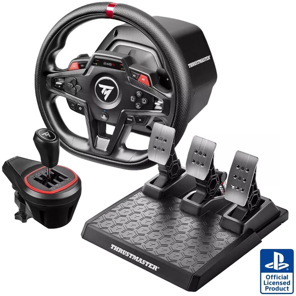 "THRUSTMASTER Gaming-Lenkrad ""T-248R Shifter Pack"", schwarz, B:43cm H:34cm T:38cm, Spielecontroller"