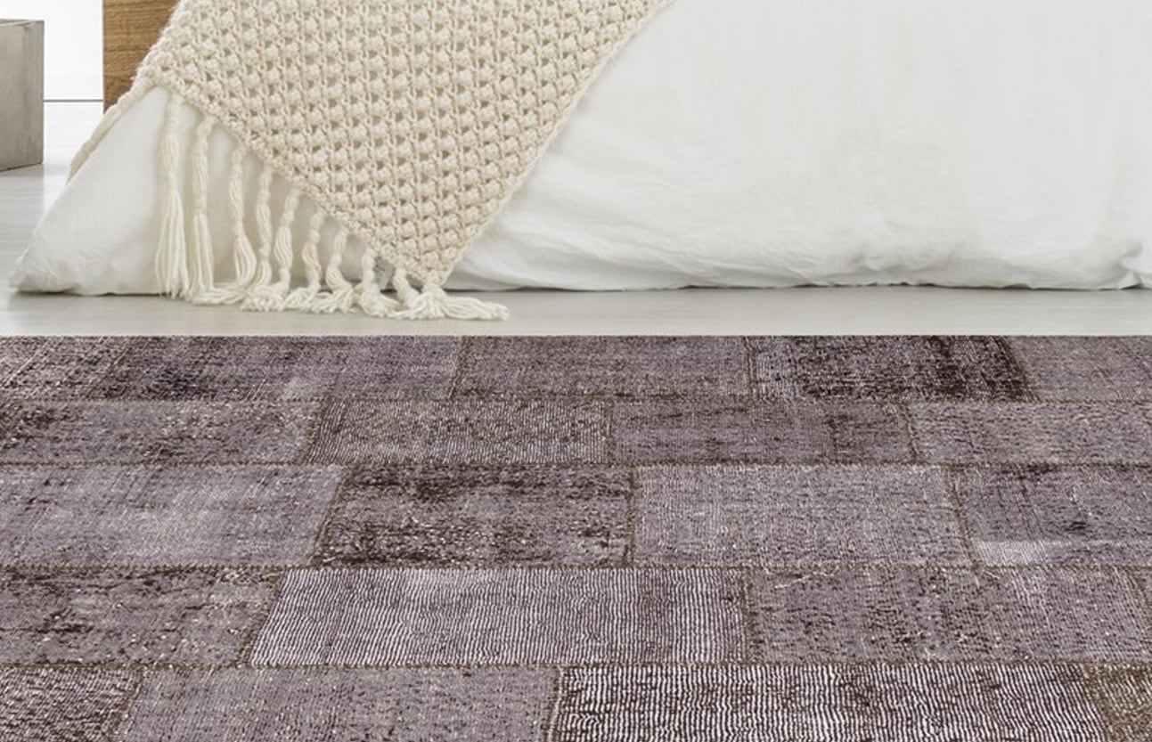 Teppich PADIRO "Piemont 925", grau (anthrazit), B:120cm H:11mm L:170cm, Polyester, Teppiche, Teppich