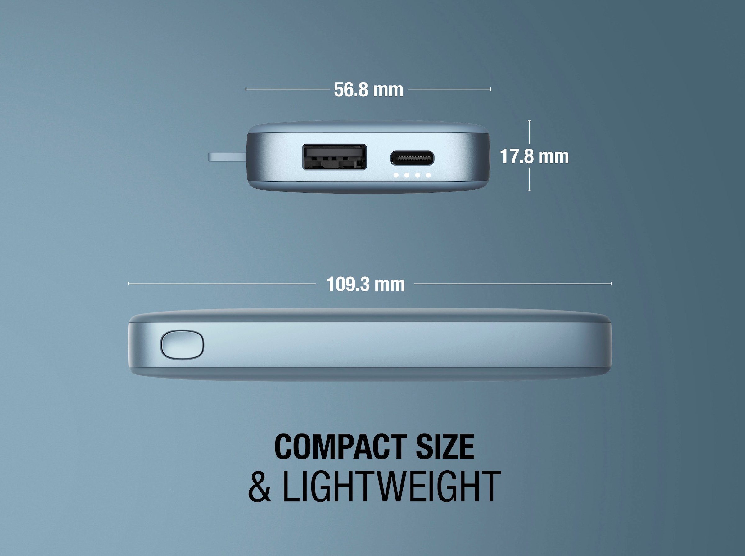 Fresh´n Rebel Powerbank »Power Pack 6000mAh mit USB-C, Fast Charge«, 5 V