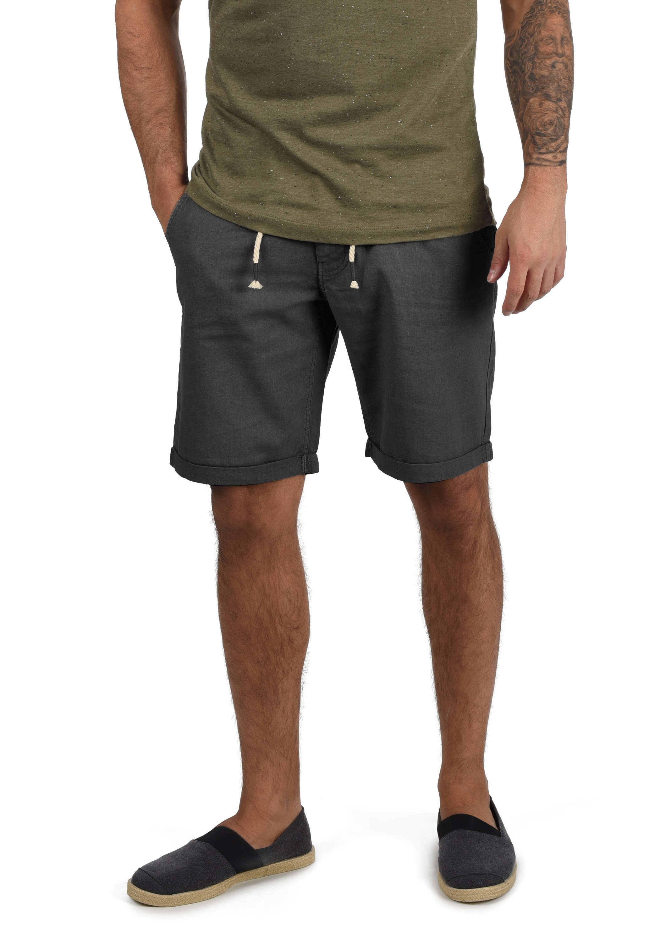Blend Shorts "BHLias" Chino Shorts aus Leinenmix günstig online kaufen