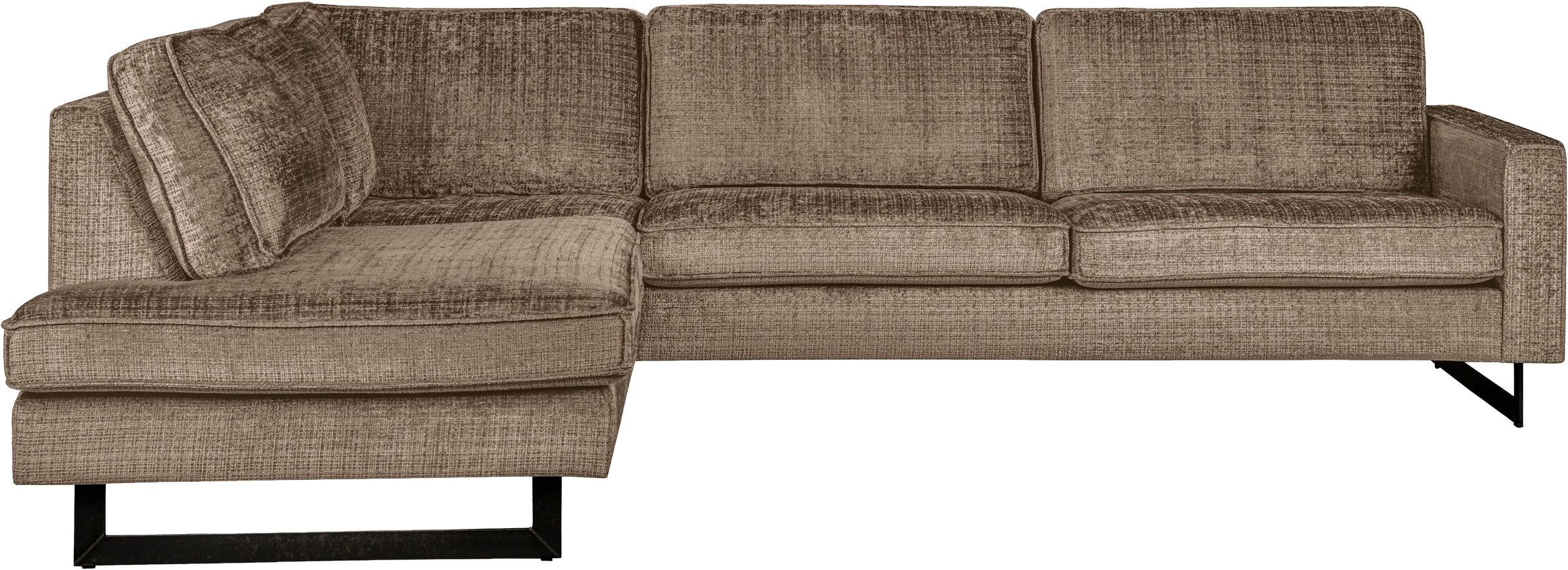 Home affaire Ecksofa "Pinto, 290 cm, Cord, Chenille, Lederoptik, Ottomane l günstig online kaufen