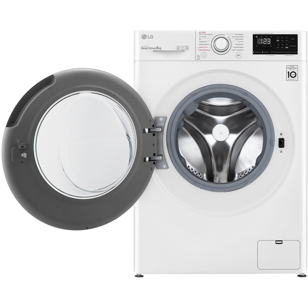 LG Waschmaschine »F4WV40X5«, F4WV40X5, 10,5 kg, 1400 U/min