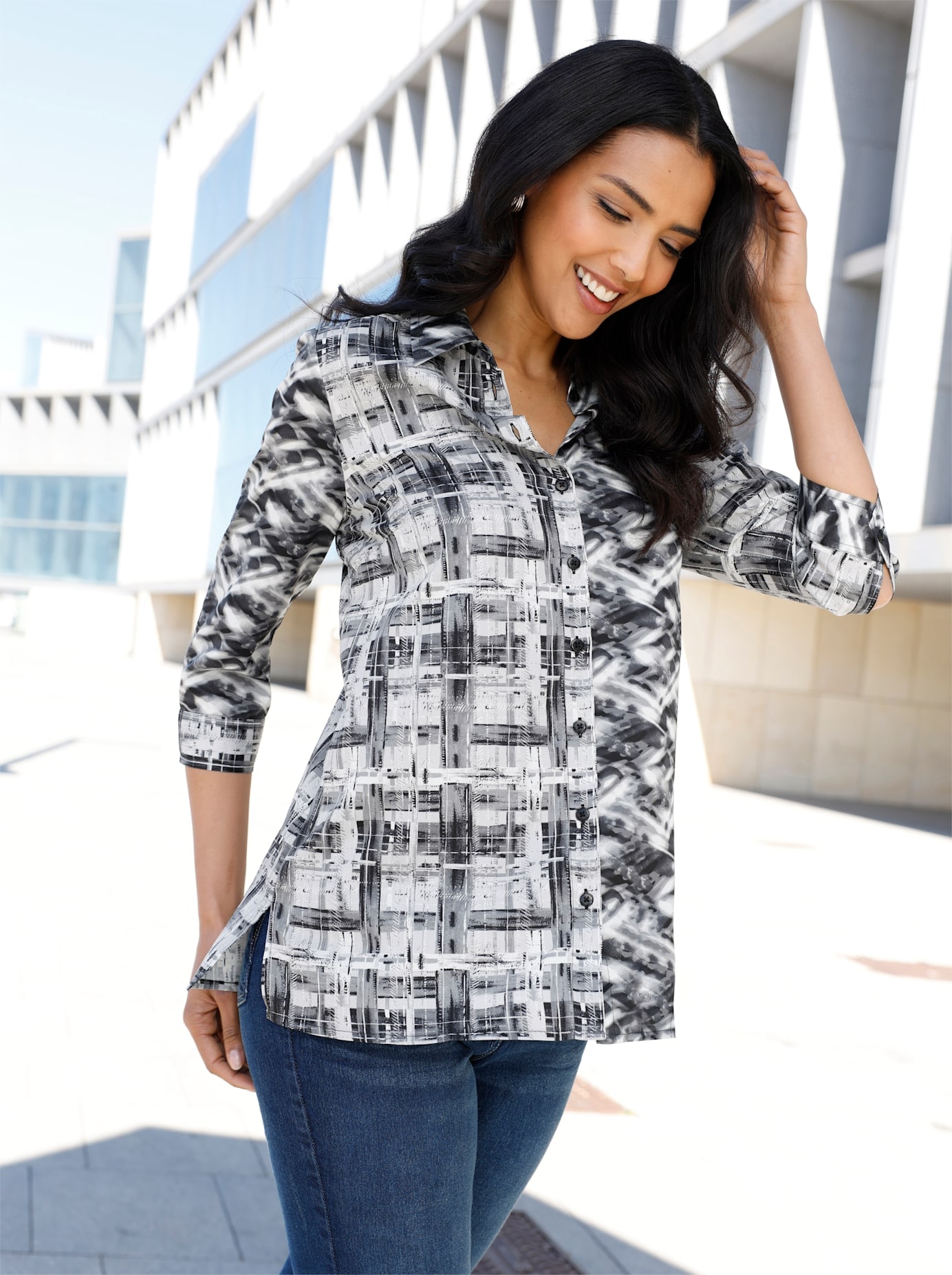 Classic Basics Longbluse