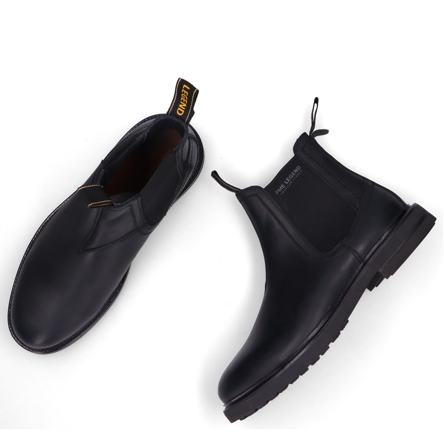 PME LEGEND Chelseaboots »YOKE«  Stiefelette, Schlupfboots, Stretcheinsätze und Anziehlaschen