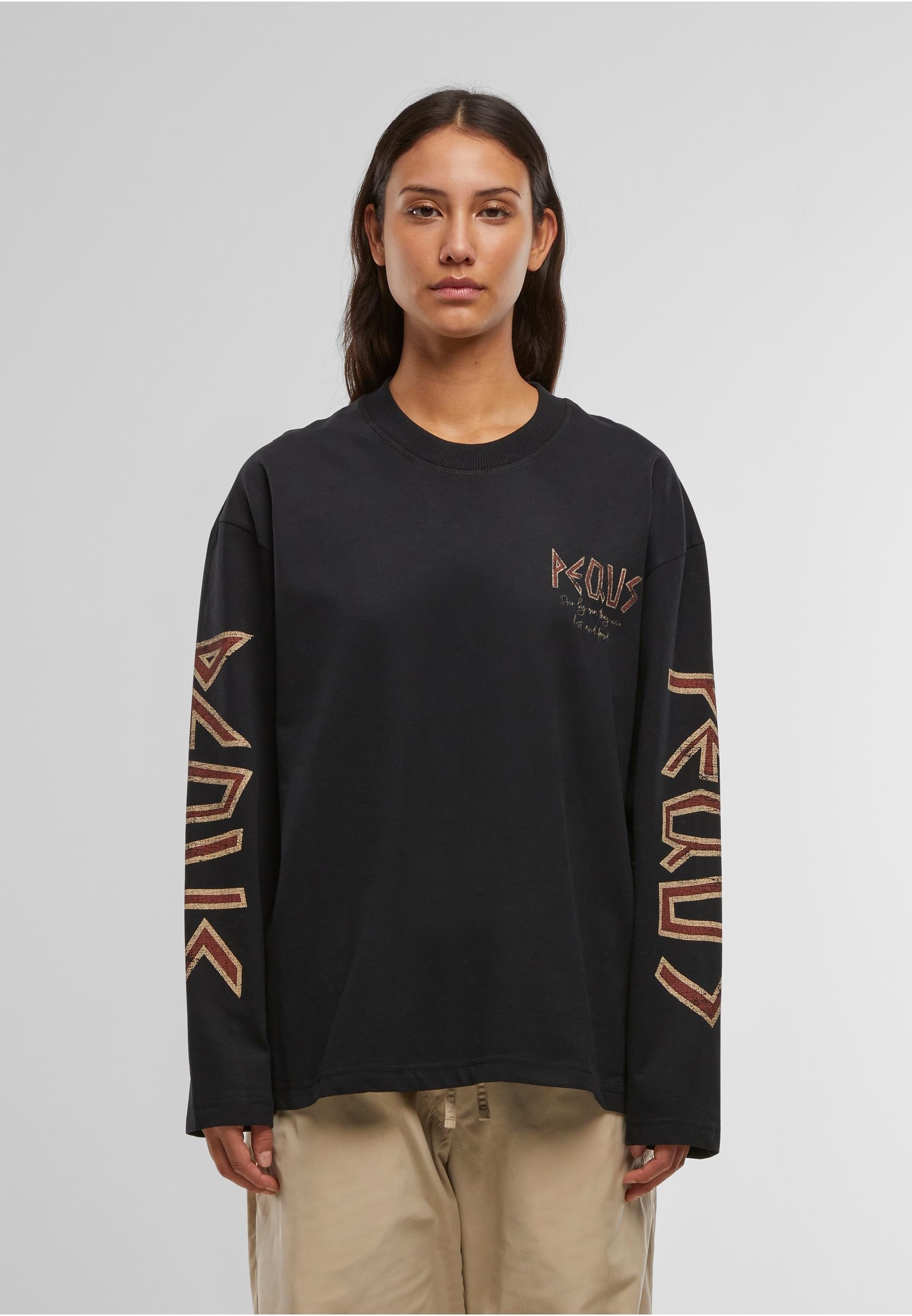 PEQUS Rundhalspullover »PEQUS PEQUS Ancient Love Story Long Sleeve«, (1 tlg.)