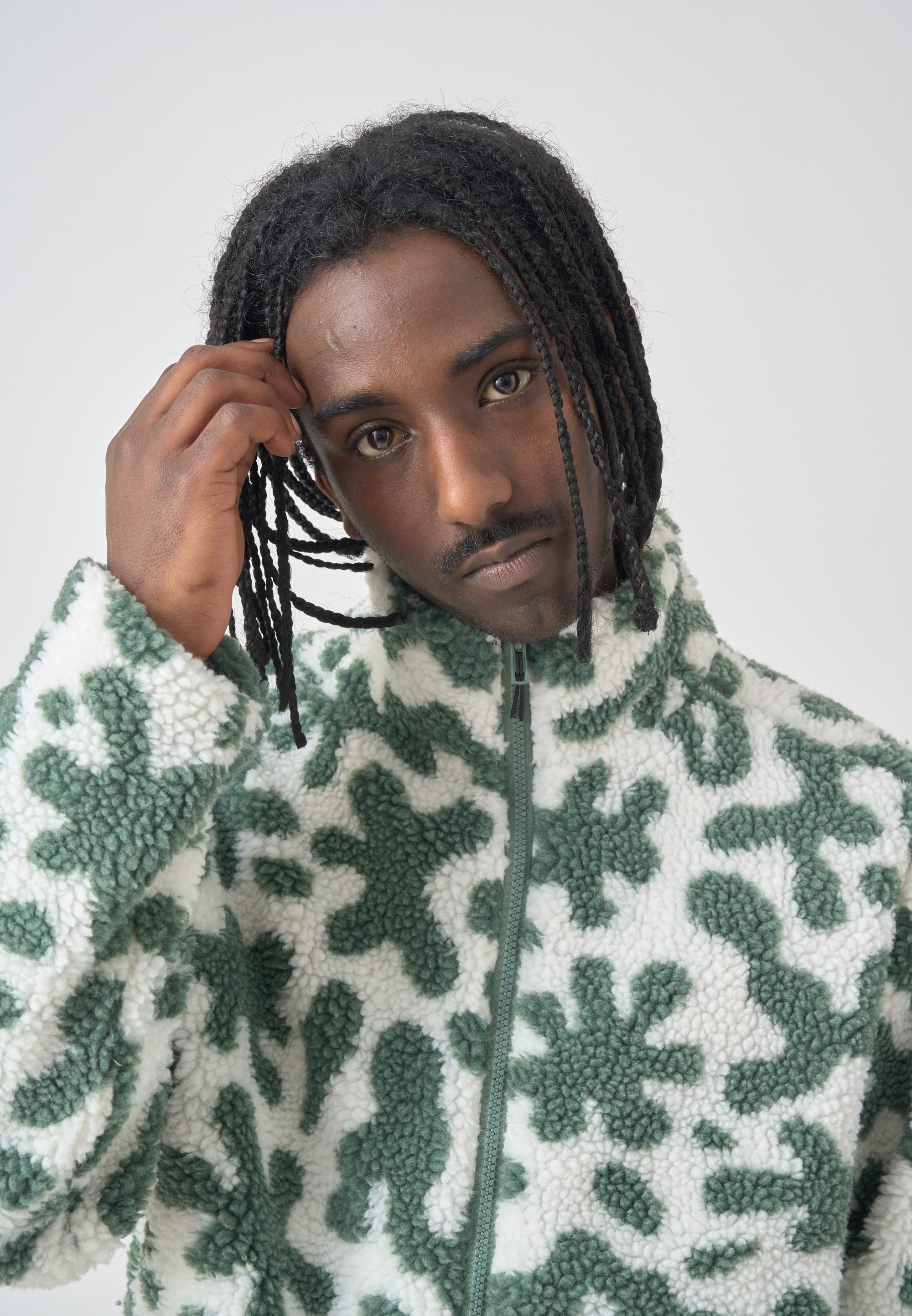 Cleptomanicx Fleecejacke, mit lockerem Schntt