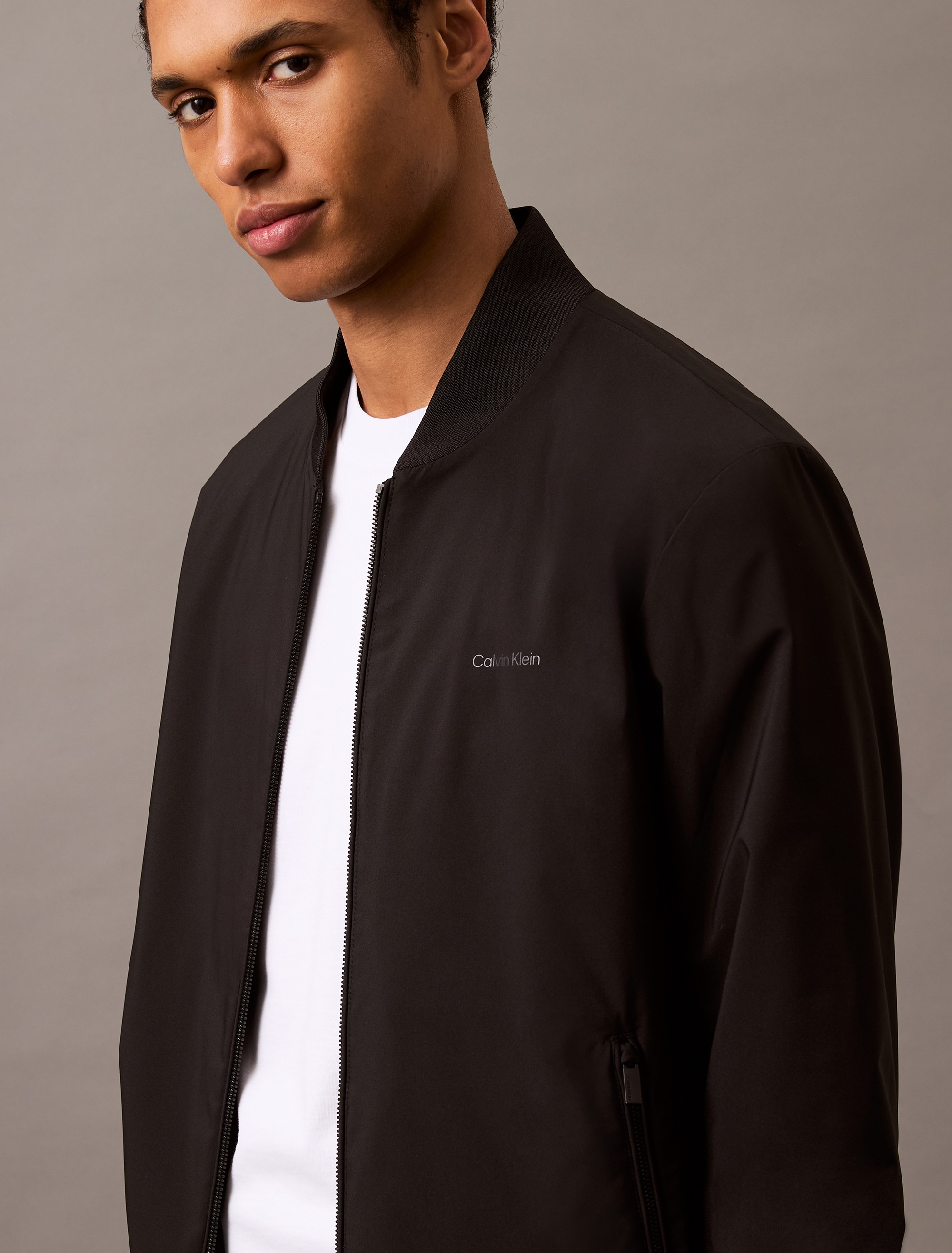Calvin Klein Bomberjacke »MATTE BOMBER«, mit Label