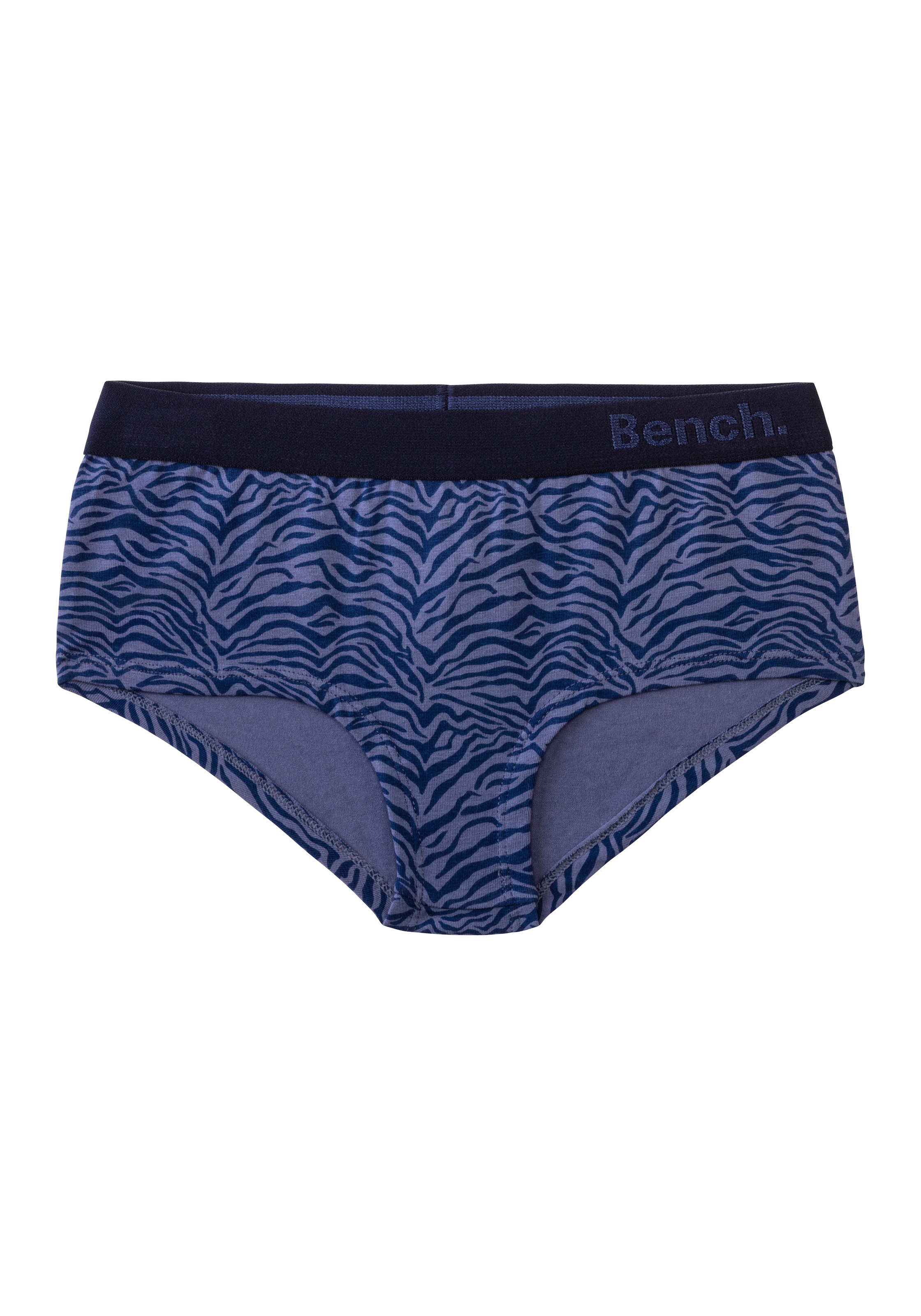 Bench. Set: Bustier, (4 tlg., mit Panty), mit tonigem Zebramuster