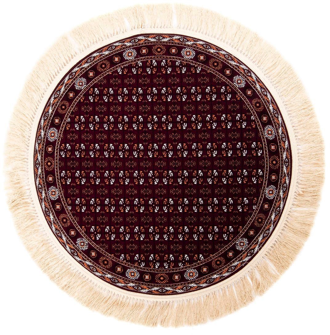 morgenland Orientteppich »Afghan Mauri«, rund, 7 mm Höhe