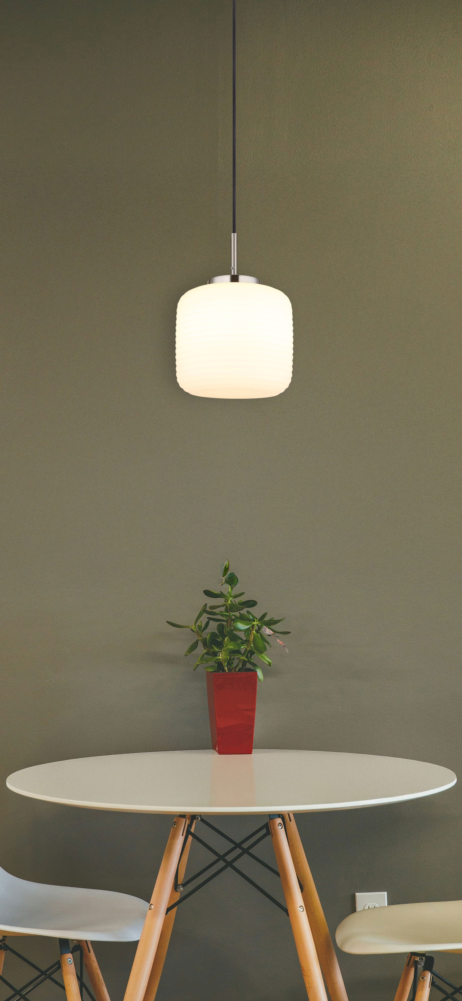 GLOBO LIGHTING Hängeleuchte »KLADORA« E27 1 Stk. Hängelampe Esszimmer-Leuchte Esstischleuchte Wohnzimmer