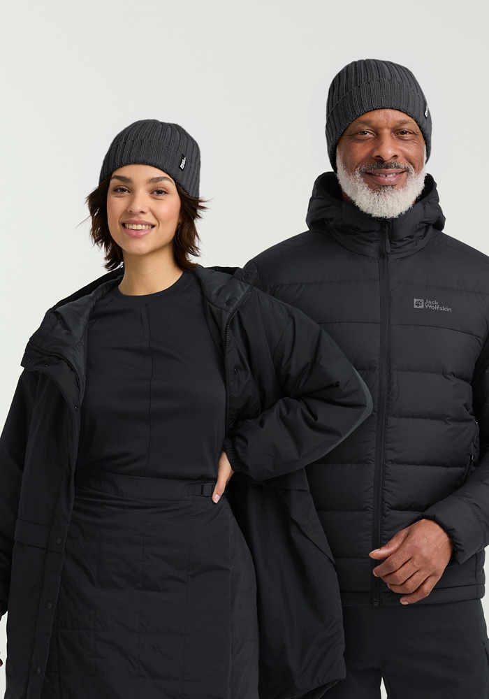 Jack Wolfskin Beanie "RIB KNIT BEANIE" günstig online kaufen