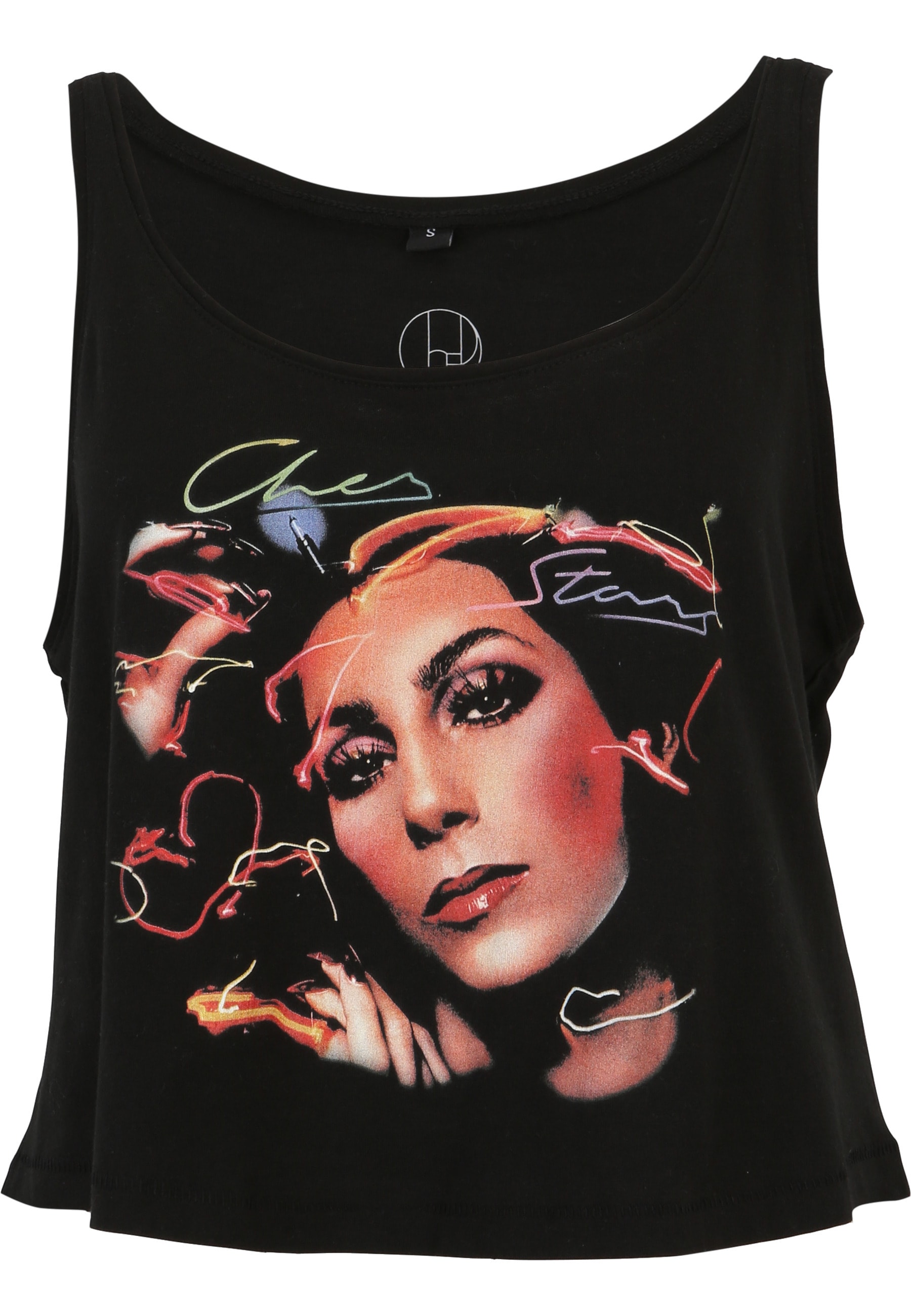 Merchcode Muskelshirt "Merchcode Damen Ladies Cher Colour Tank Top" 1 Stk.