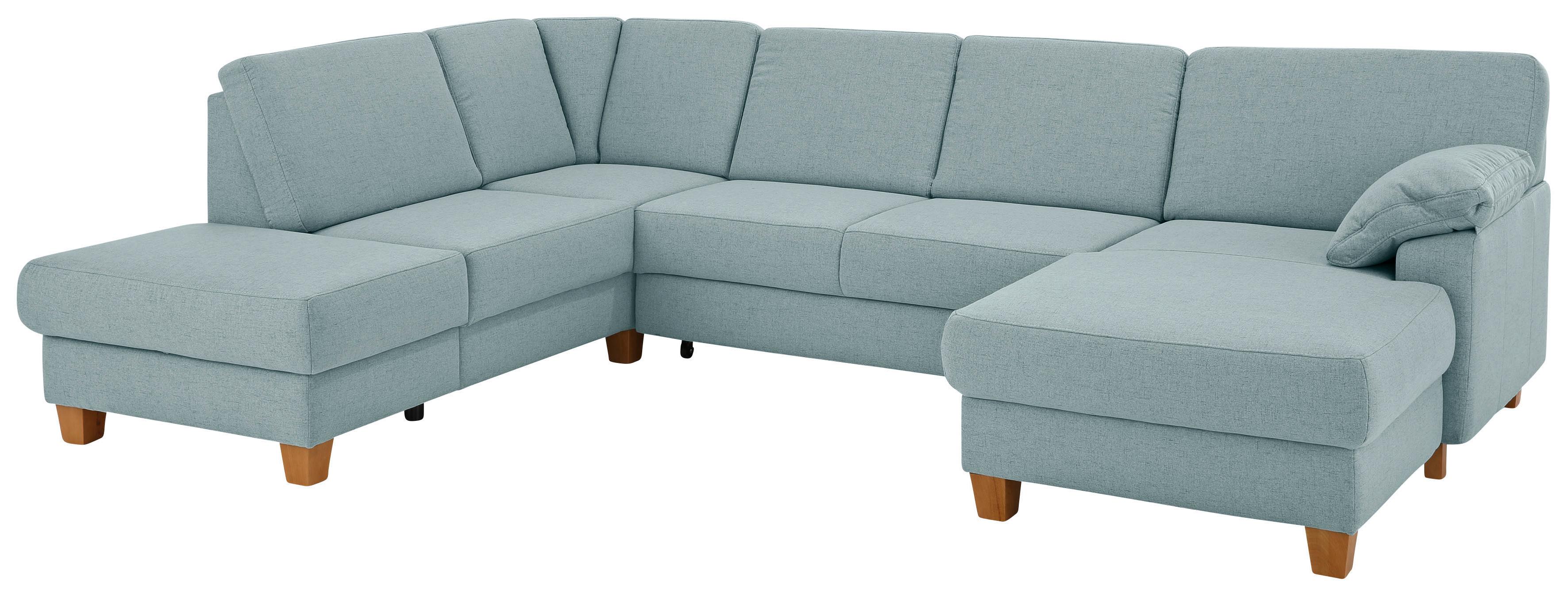 Thumbnail - Home affaire Wohnlandschaft "Belfort U-Form", mit Federkern, wahlweise mit Bettfunktion und Stauraum
