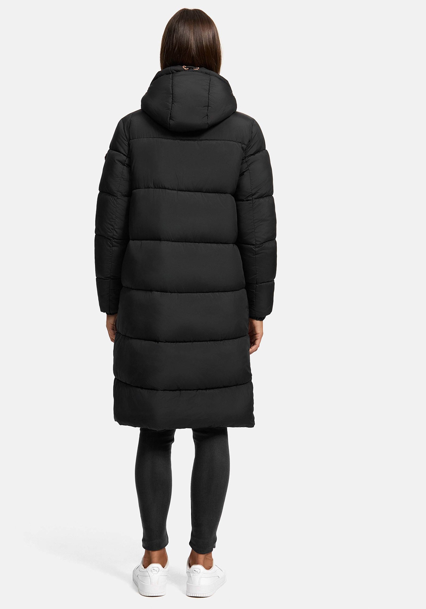 Marikoo Winterjacke »Nomadiaa«, Lange Damen Winterjacke