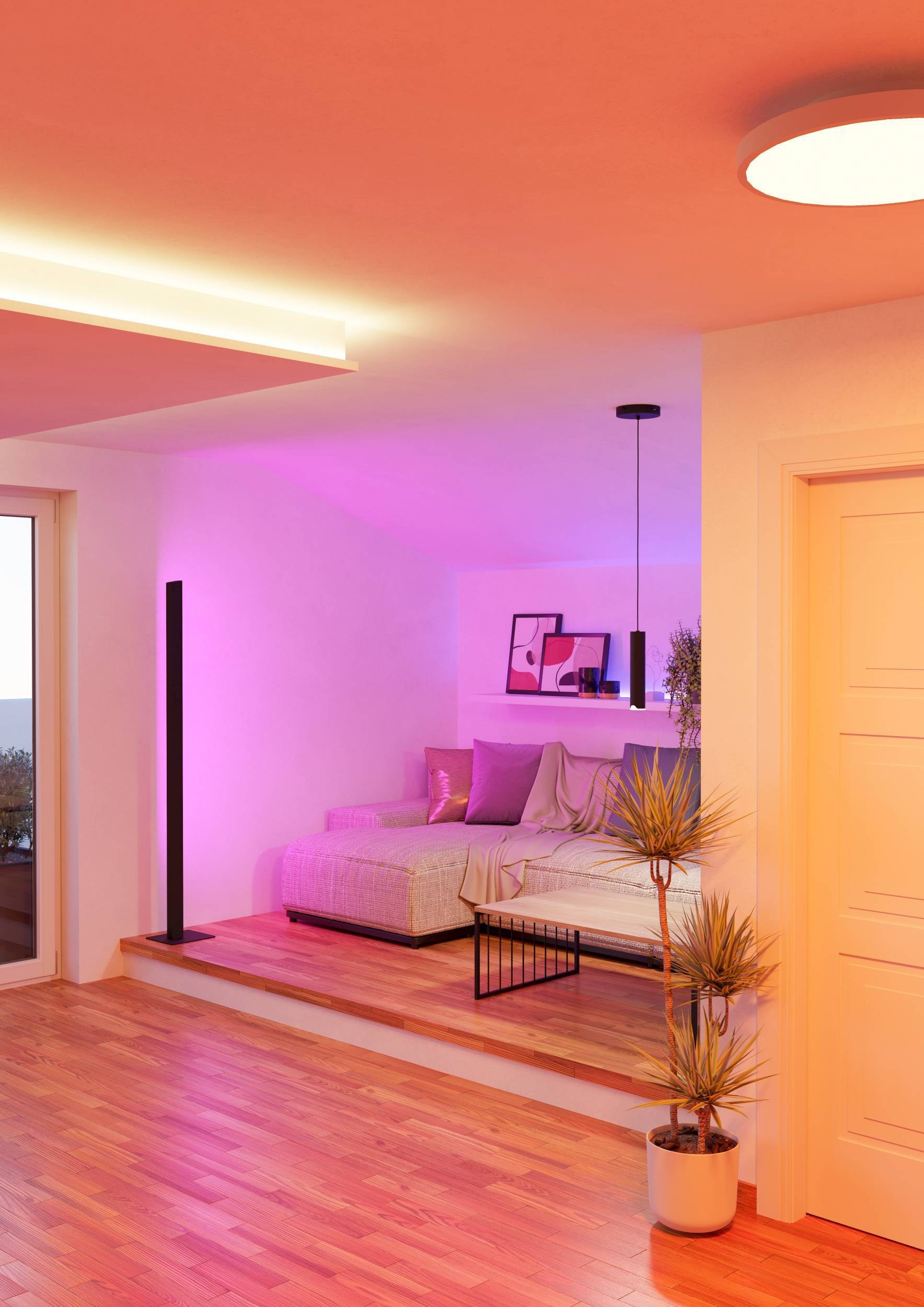 EGLO Hängeleuchte »Balmorta-Z Hängelampe, Pendelleuchte, Metall, ZigBee, Pendellampe« LED-Modul 1 Stk. Kaltweiß | RGB