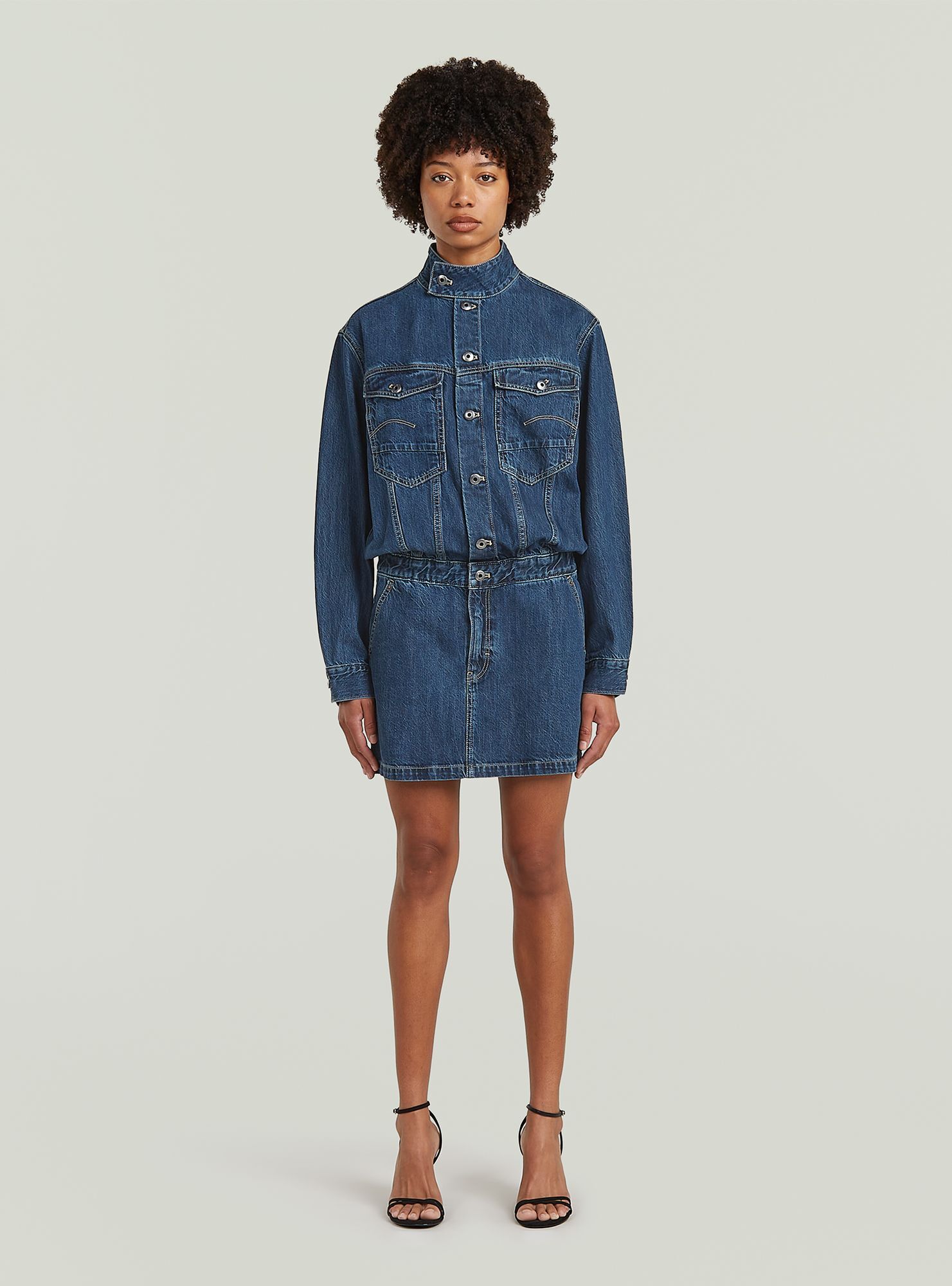 G-STAR Bodykleid "Jacket-Kleid"