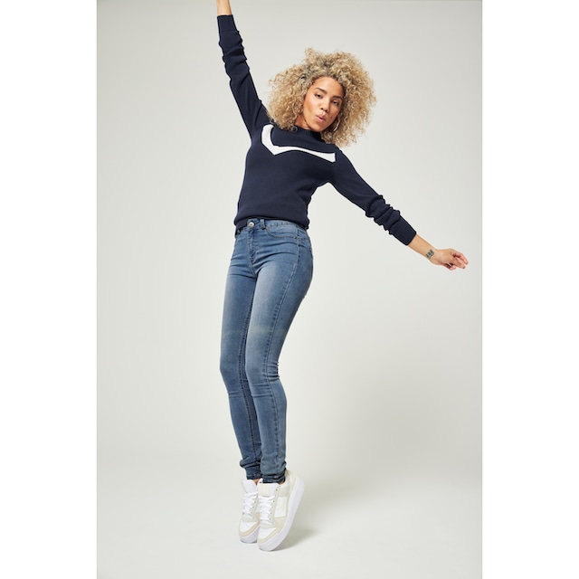 Arizona Skinny-fit-Jeans »Ultra Stretch«, High Waist mit Shapingnähten für  bestellen | BAUR