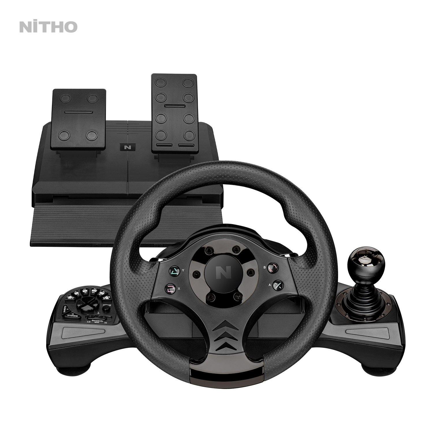 NITHO Lenkrad »Nitho Lenkrad Drive Pro V16 Racing schwarz«