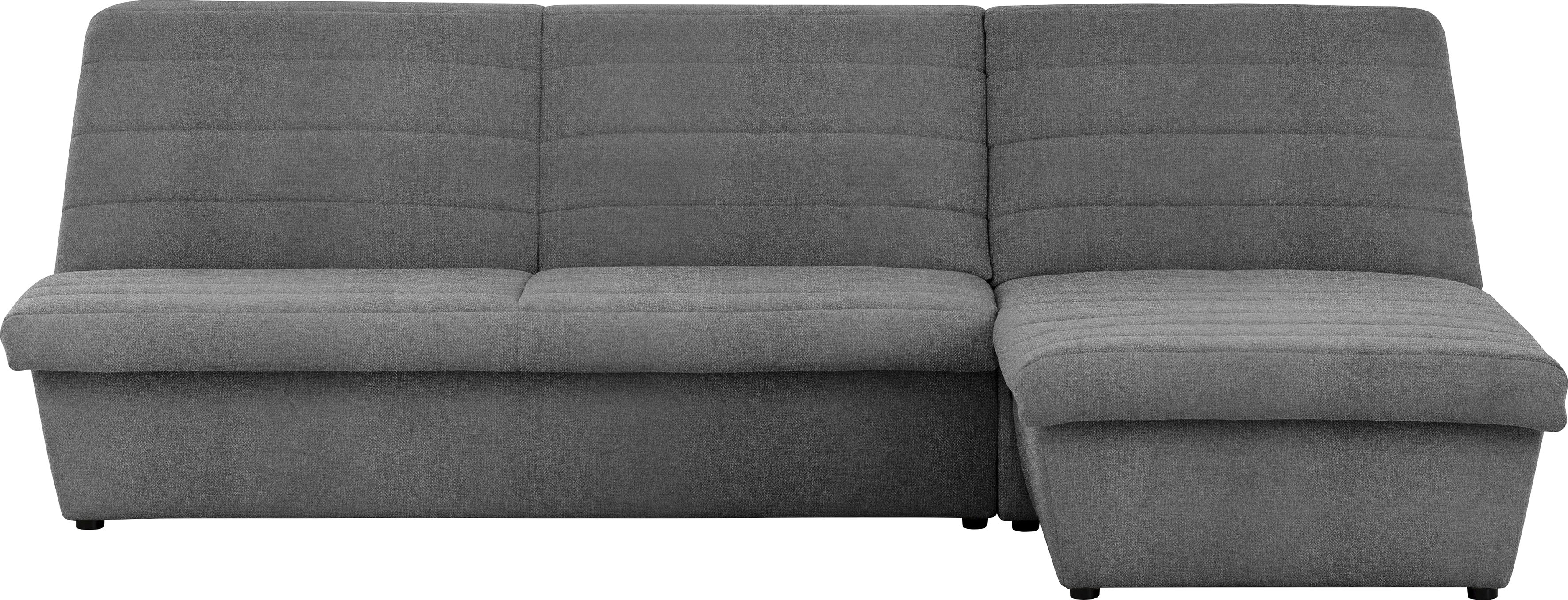 LOOKS by Wolfgang Joop Ecksofa "LOOKS VIII L-Form" Quersteppung, ohne Armlehnen, in zwei verschiedenen Größen