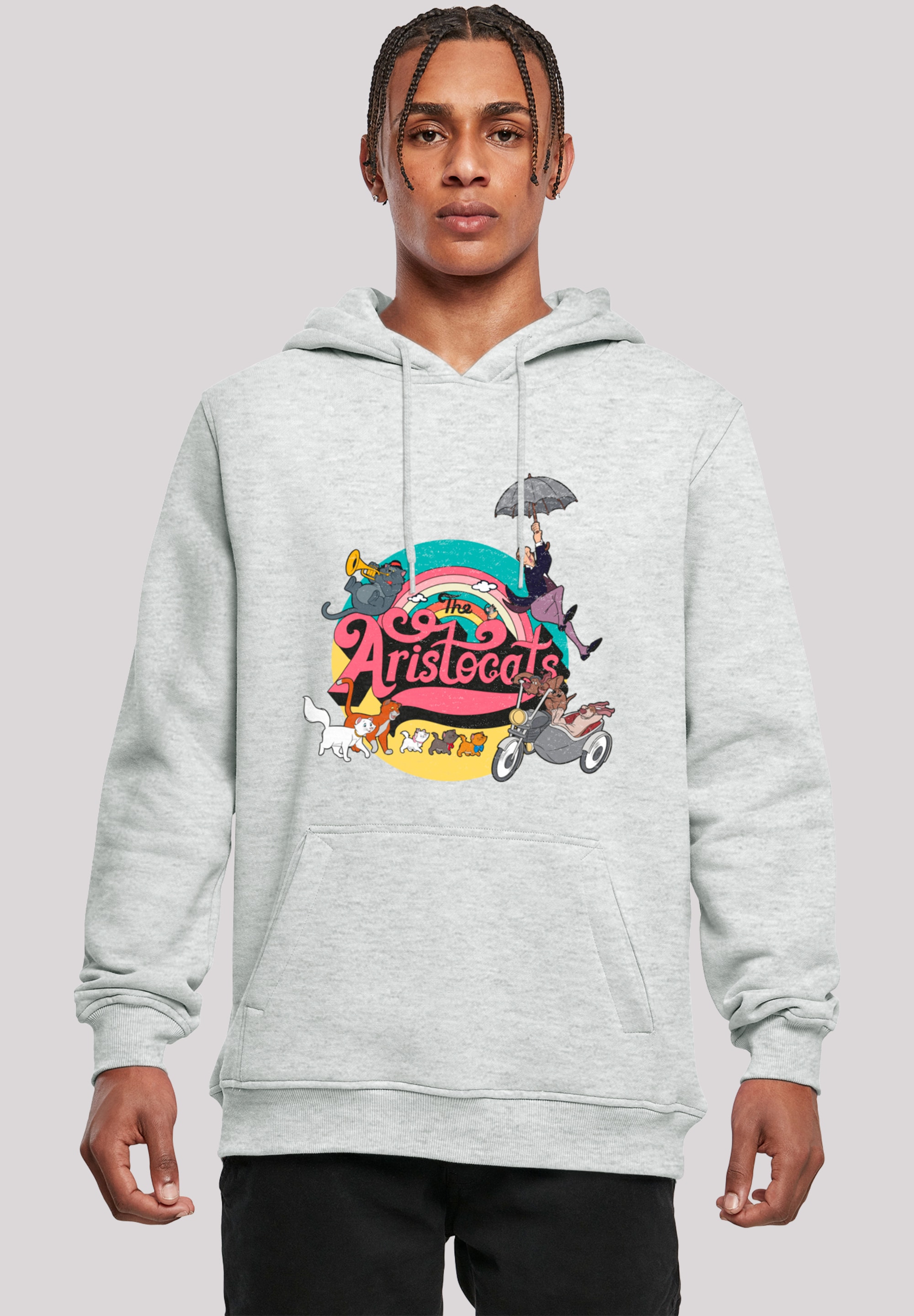 F4NT4STIC Kapuzenpullover "Disney Aristocats Rainbow Fun", Premium Qualität günstig online kaufen