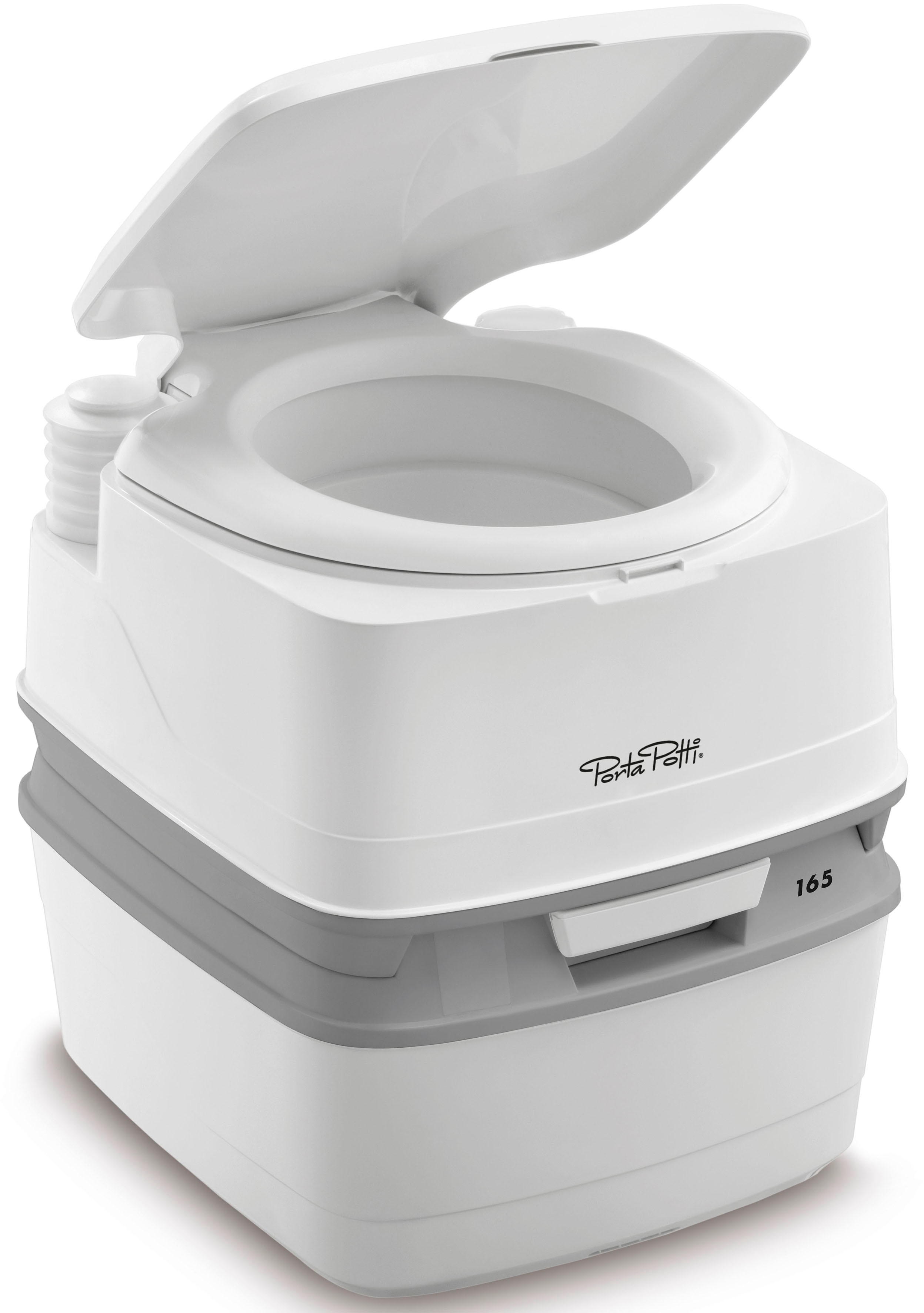 THETFORD Campingtoilette "Porta Potti 165 tragbare Toilette", B:38,3cm H:41,4cm T:42,7cm, weiß, Campingtoiletten