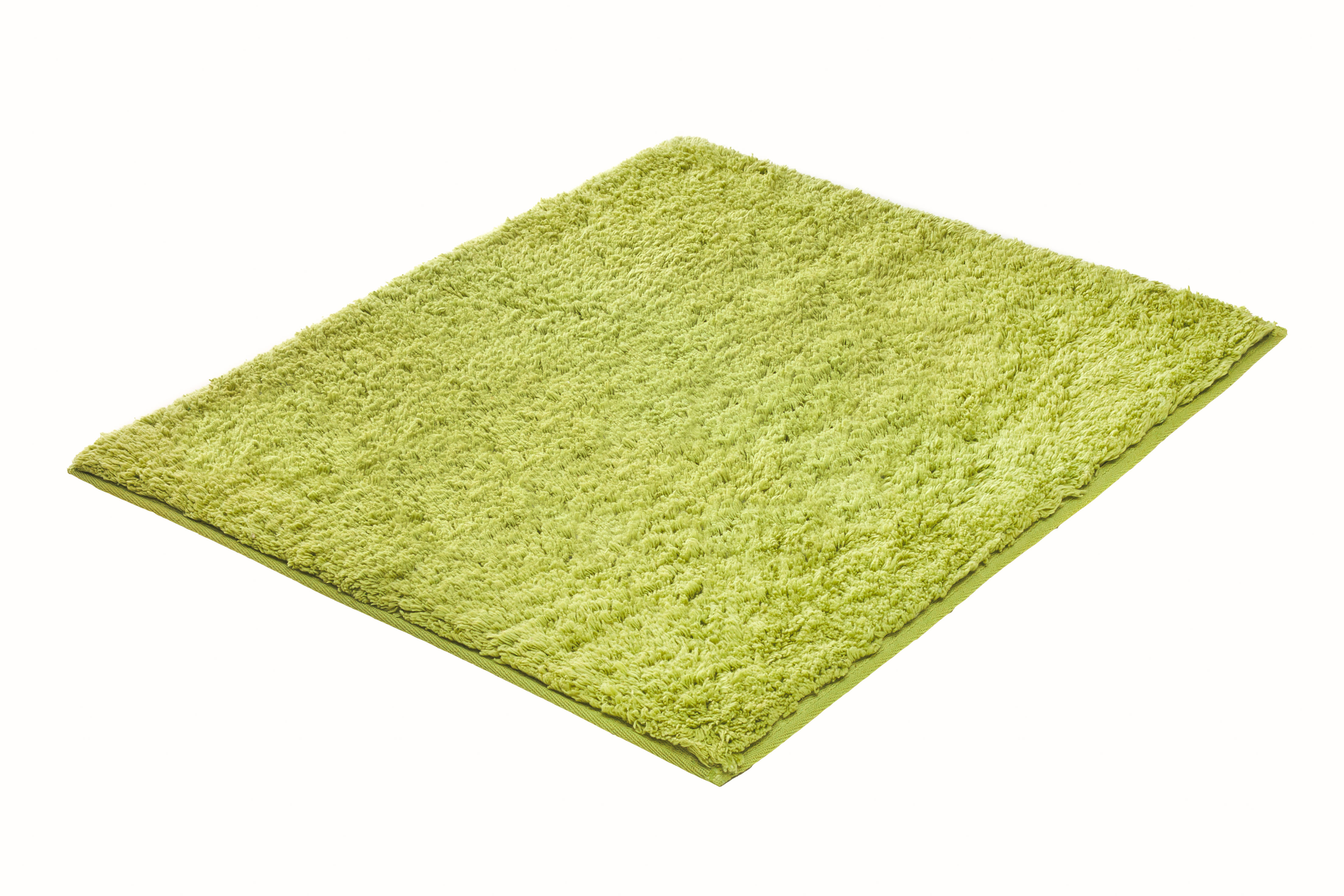 Kleine Wolke ""Chrissy", Badvorleger, Badezimmer Teppich" Höhe 12 mm beidseitig nutzbar fußbodenheizungsgeeignet Badteppich, Uni Farben