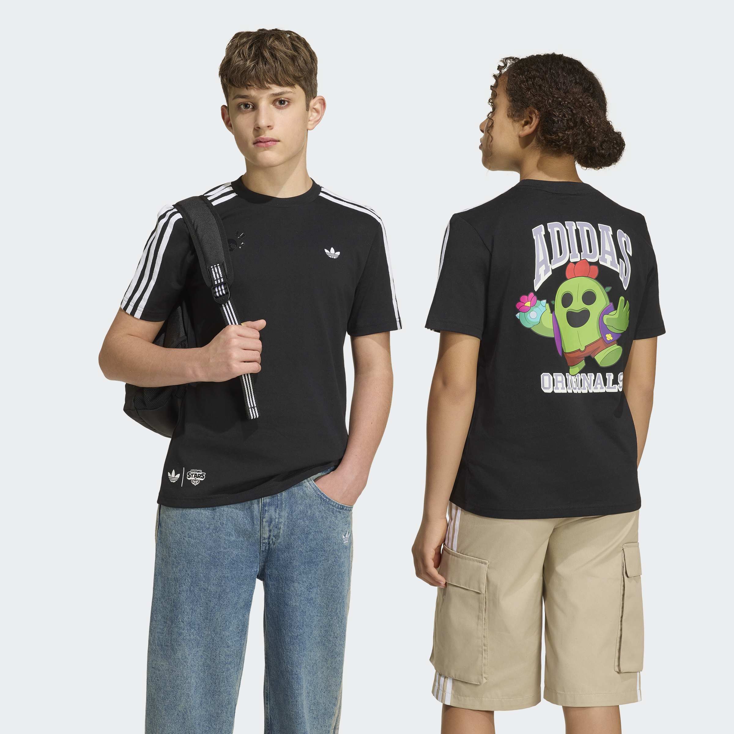 adidas Originals T-Shirt "GRAFIK, LOCKER GESCHNITTEN" für Kinder, mit Grafikprint, ohne Verschluss, aus Baumwolle