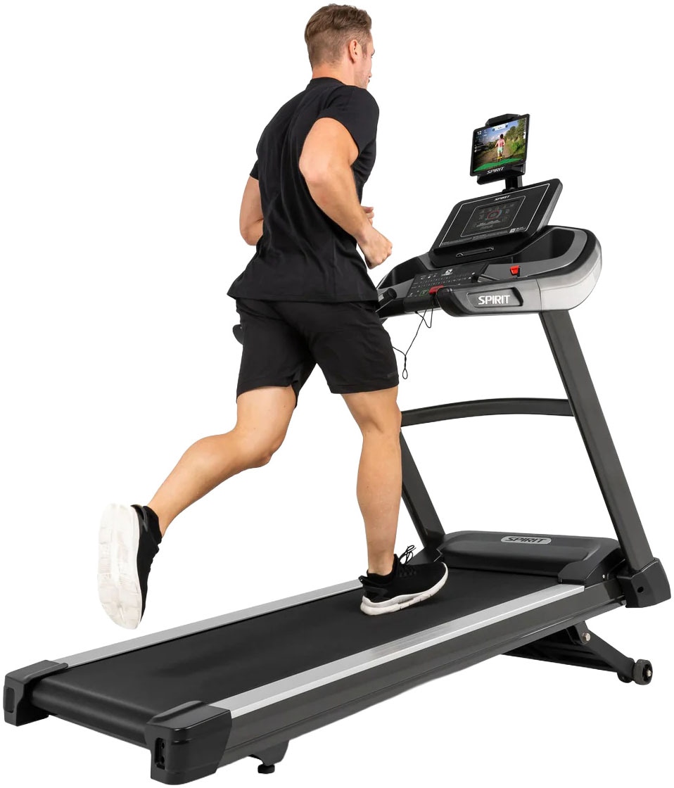 SPIRIT FITNESS Laufband "Spirit Fitness Laufband XT685 Black", B:93cm H:173cm L:196cmschwarz, Laufbänder