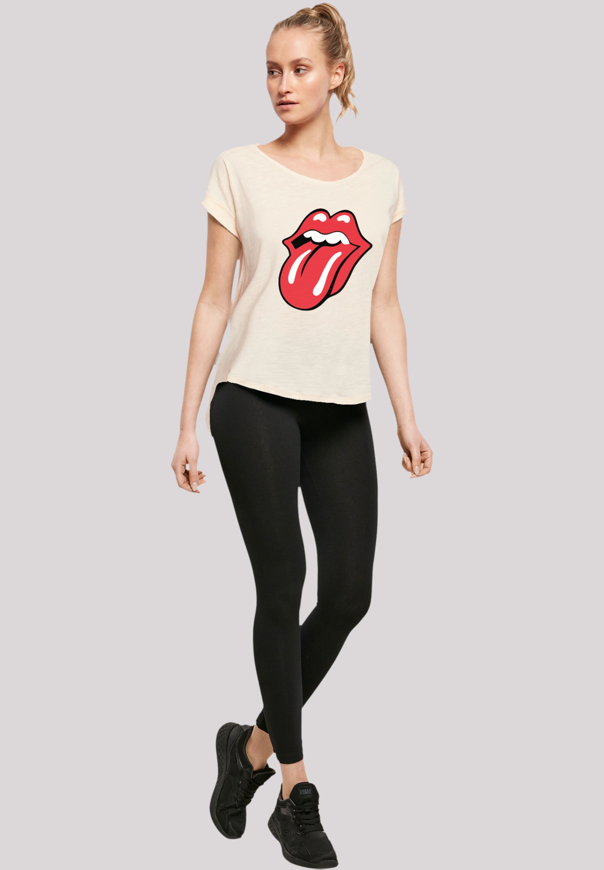 F4NT4STIC T-Shirt »The Rolling Stones Zunge«, Premium Qualität