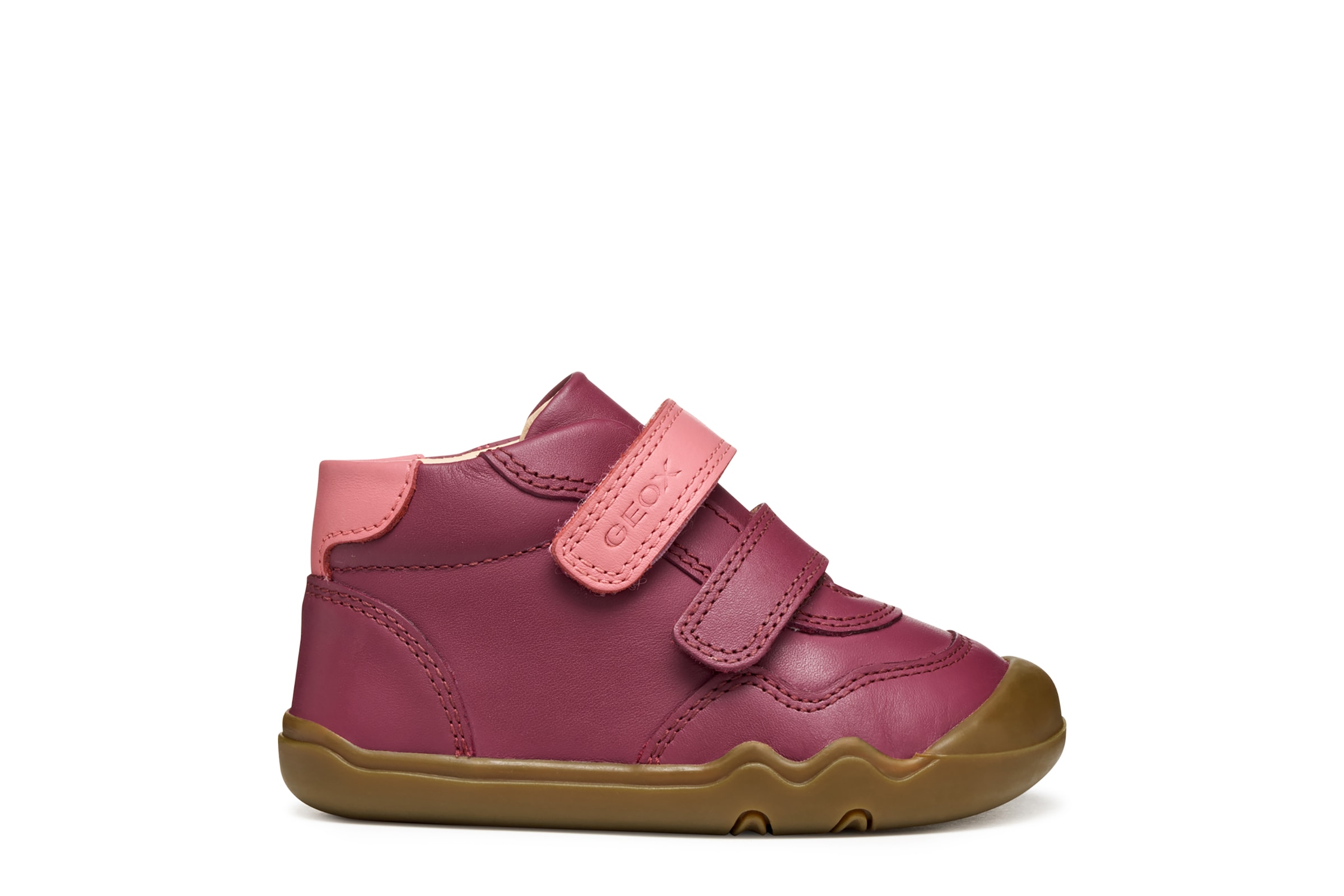 Geox Klettboot »B STEPPIEUP GIRL«, Barfußschuh mit Klettverschluss, Größenschablone zum Download