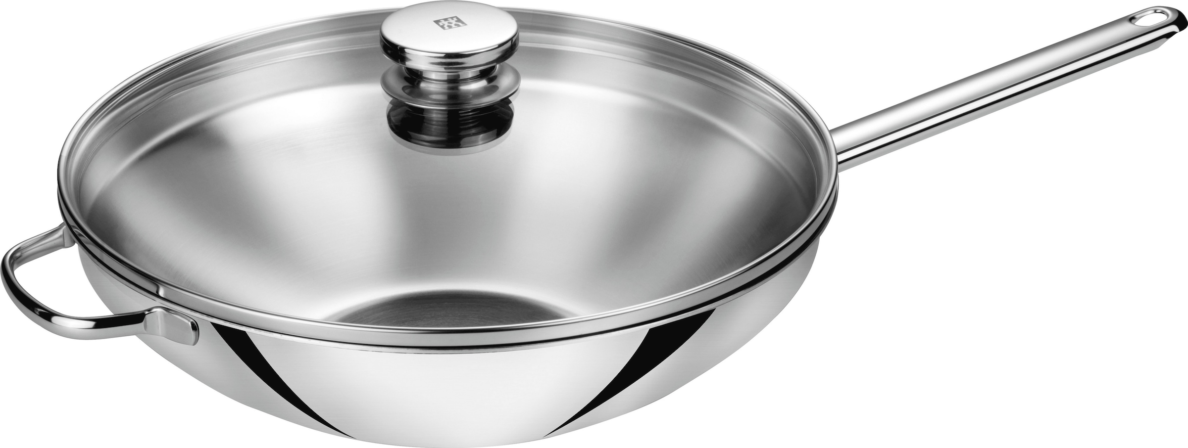 Zwilling Wok »Plus«, Edelstahl 18/10, (1 tlg.), Induktionsgeeignet