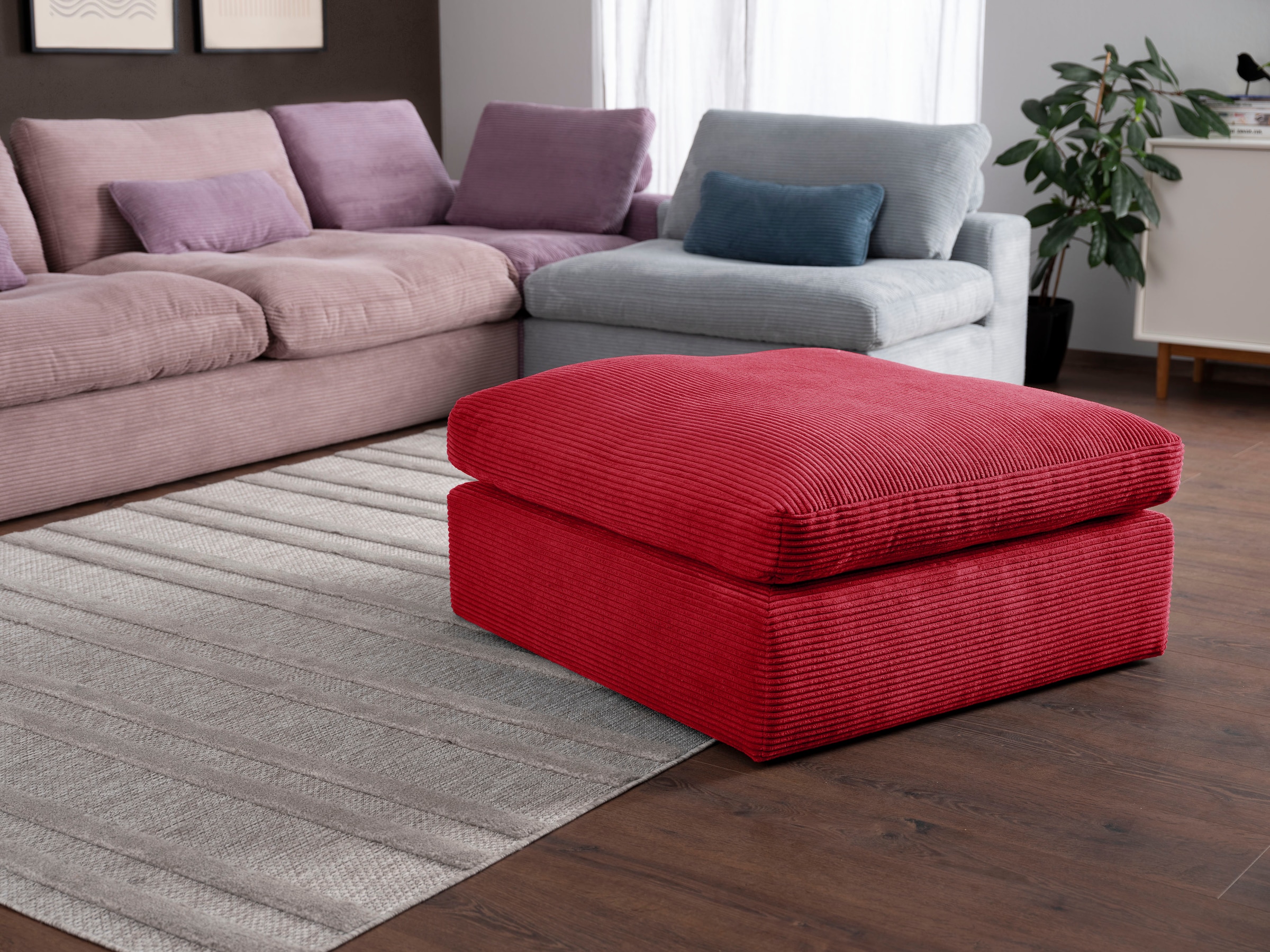 alina Hocker "Sandy" 122 cm breit und 98 cm tief günstig online kaufen