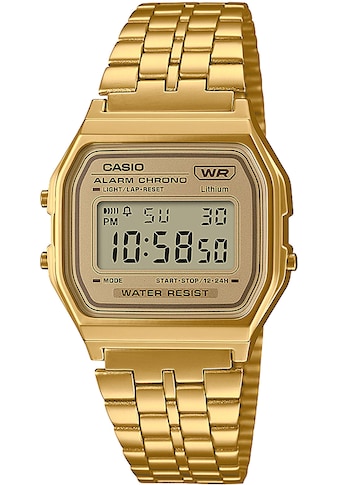 CASIO VINTAGE Chronograph »A158WETG-9AEF«