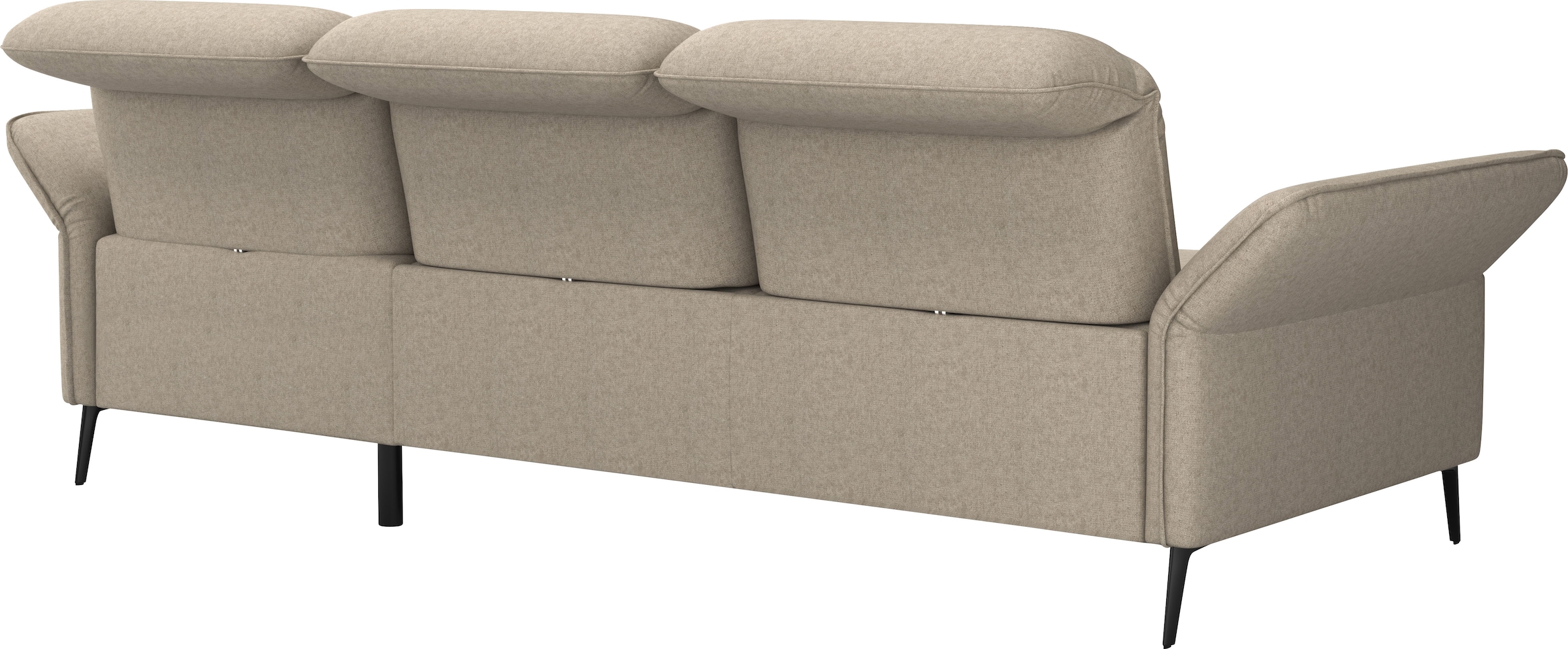 sit&more Ecksofa »Emely«, mit Sitztiefenverstellung optional mit Bettfunktion und Bettkasten