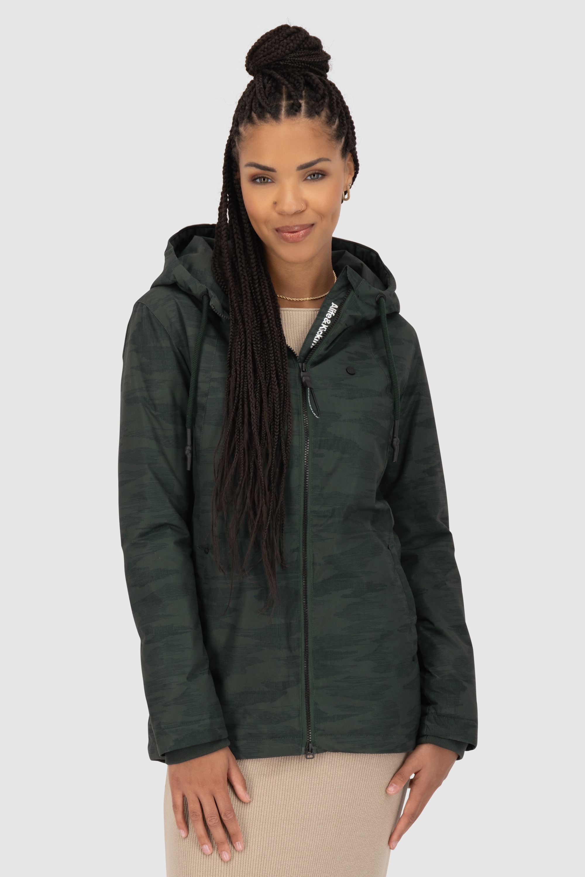 Alife & Kickin Winterjacke "Damen LilouAK B", Warm gefütterte Jacke mit fla günstig online kaufen