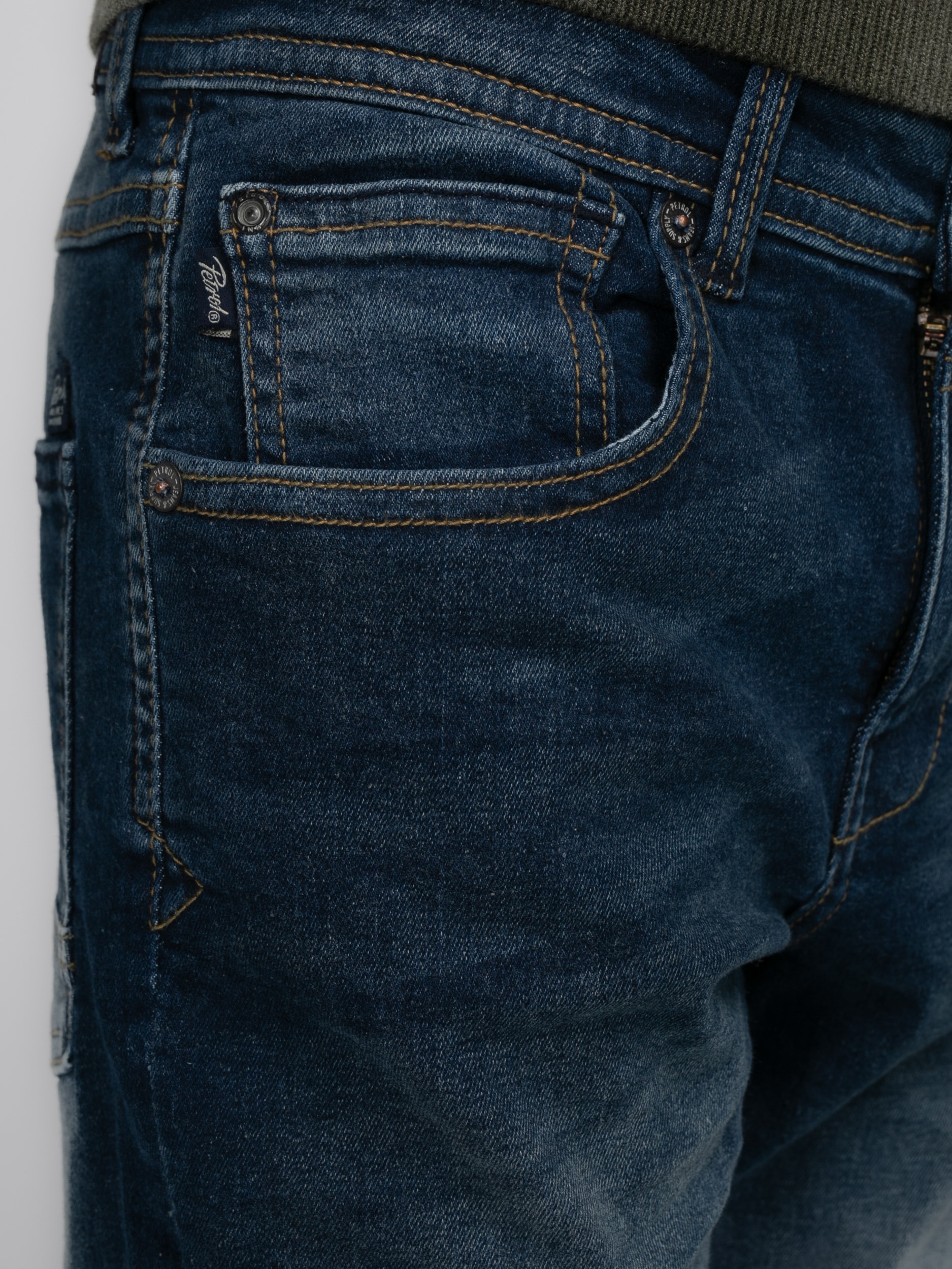 Petrol Industries Gerade Jeans, mit Washed-Optik