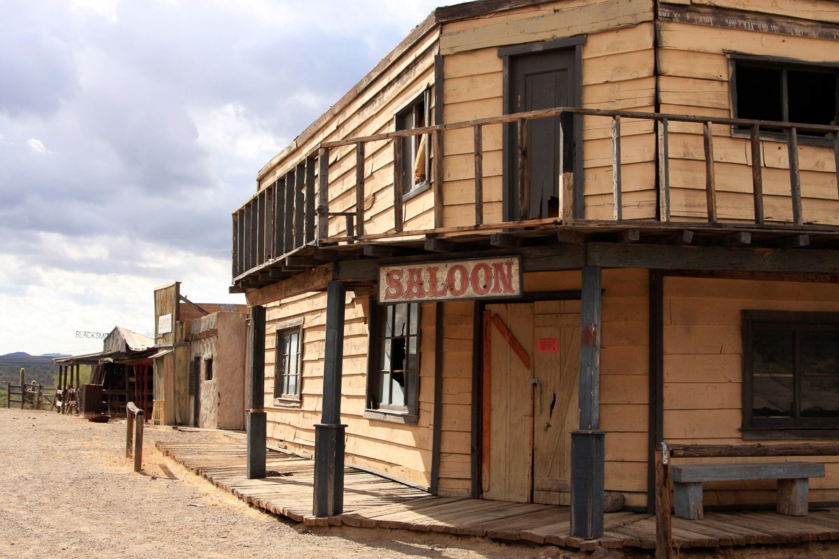 Papermoon Fototapete "Saloon" günstig online kaufen