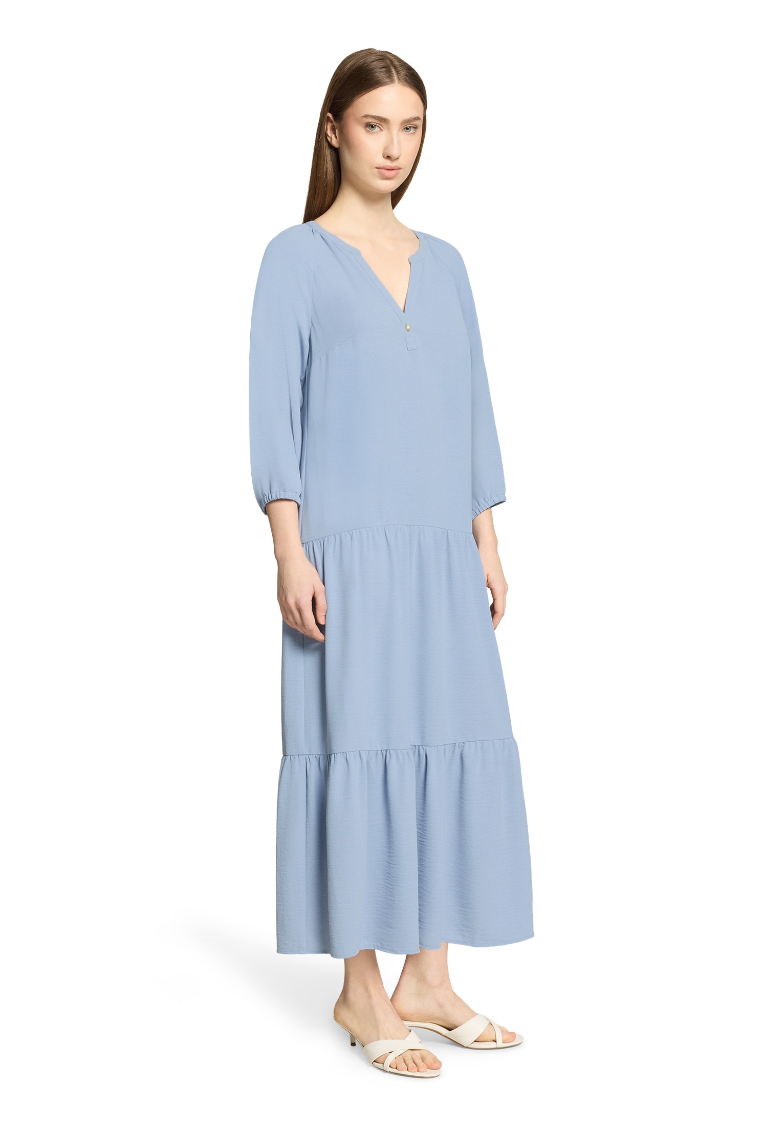 Cartoon Midikleid »Damen mit 3/4 Arm« Ohne Tasche