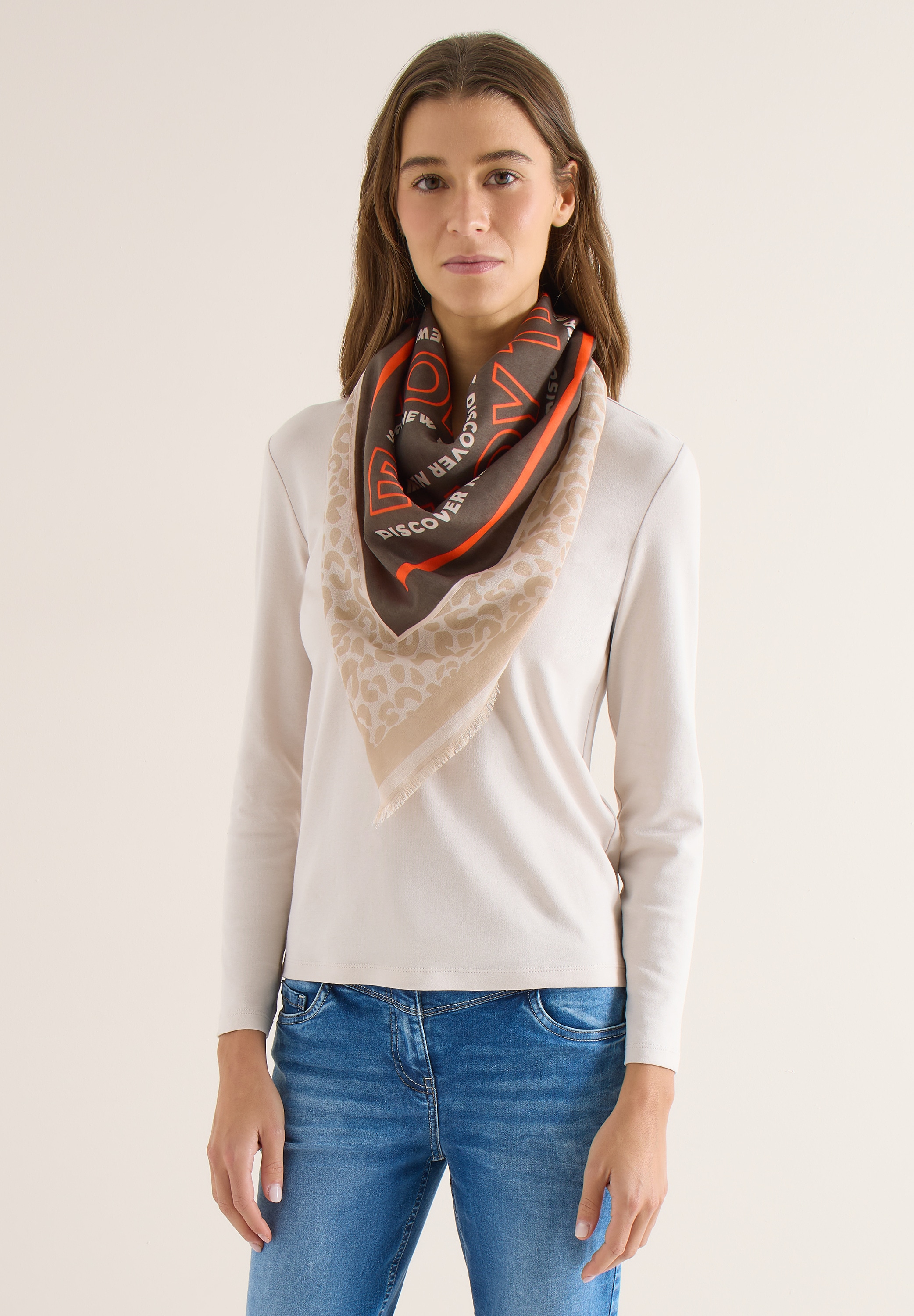 Cecil Halstuch mit buntem Muster günstig online kaufen