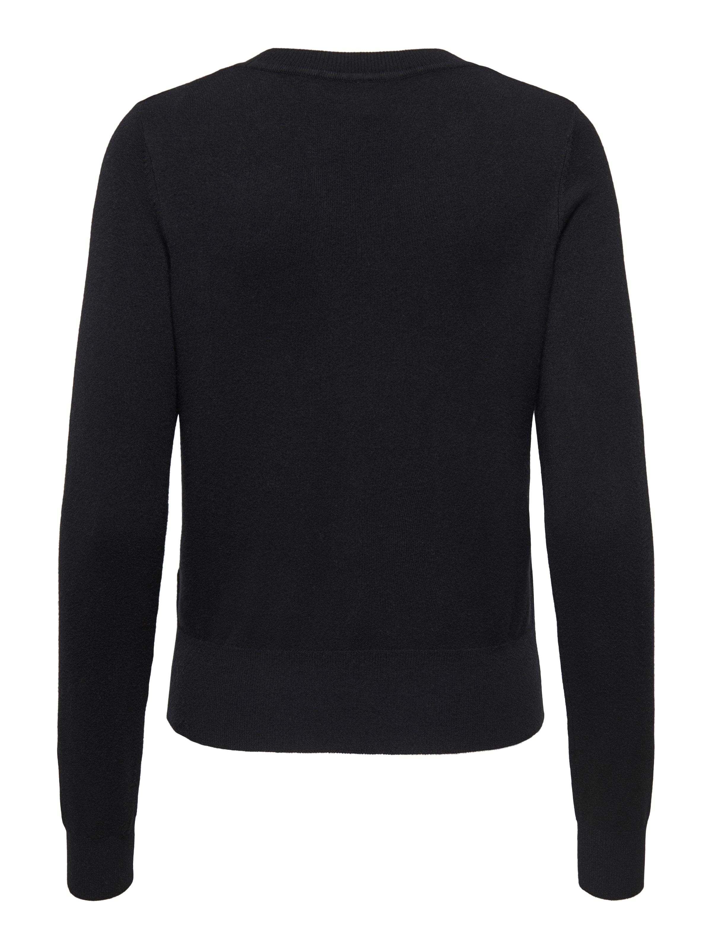 ONLY Rundhalspullover »ONLVENICE LIFE LS PEEKABOO BLING CC KNT«