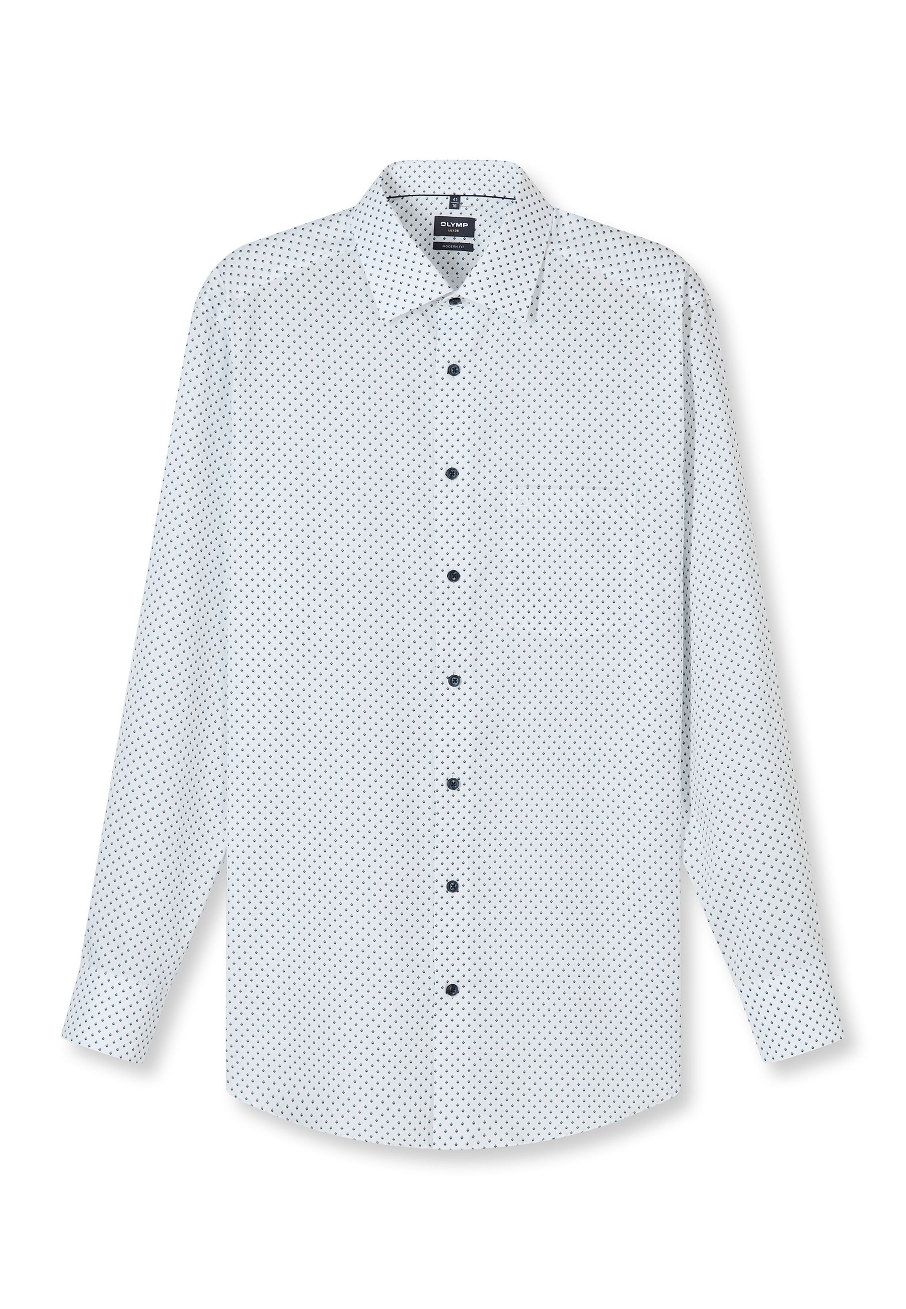 OLMP Luxor Modern Fit Shirt White Size 42 9