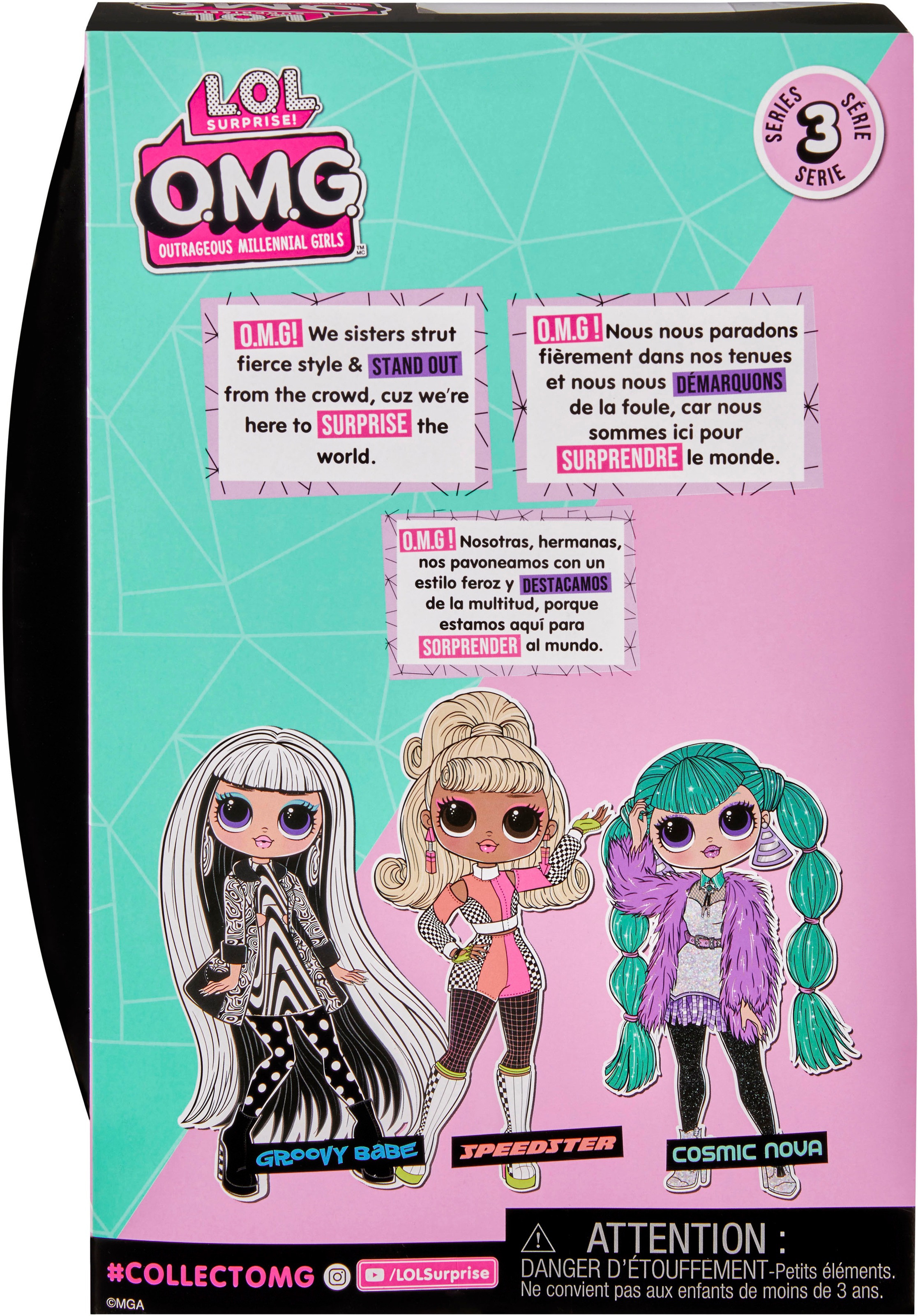 L.O.L. SURPRISE! Anziehpuppe »OMG HoS- Cosmic Nova«