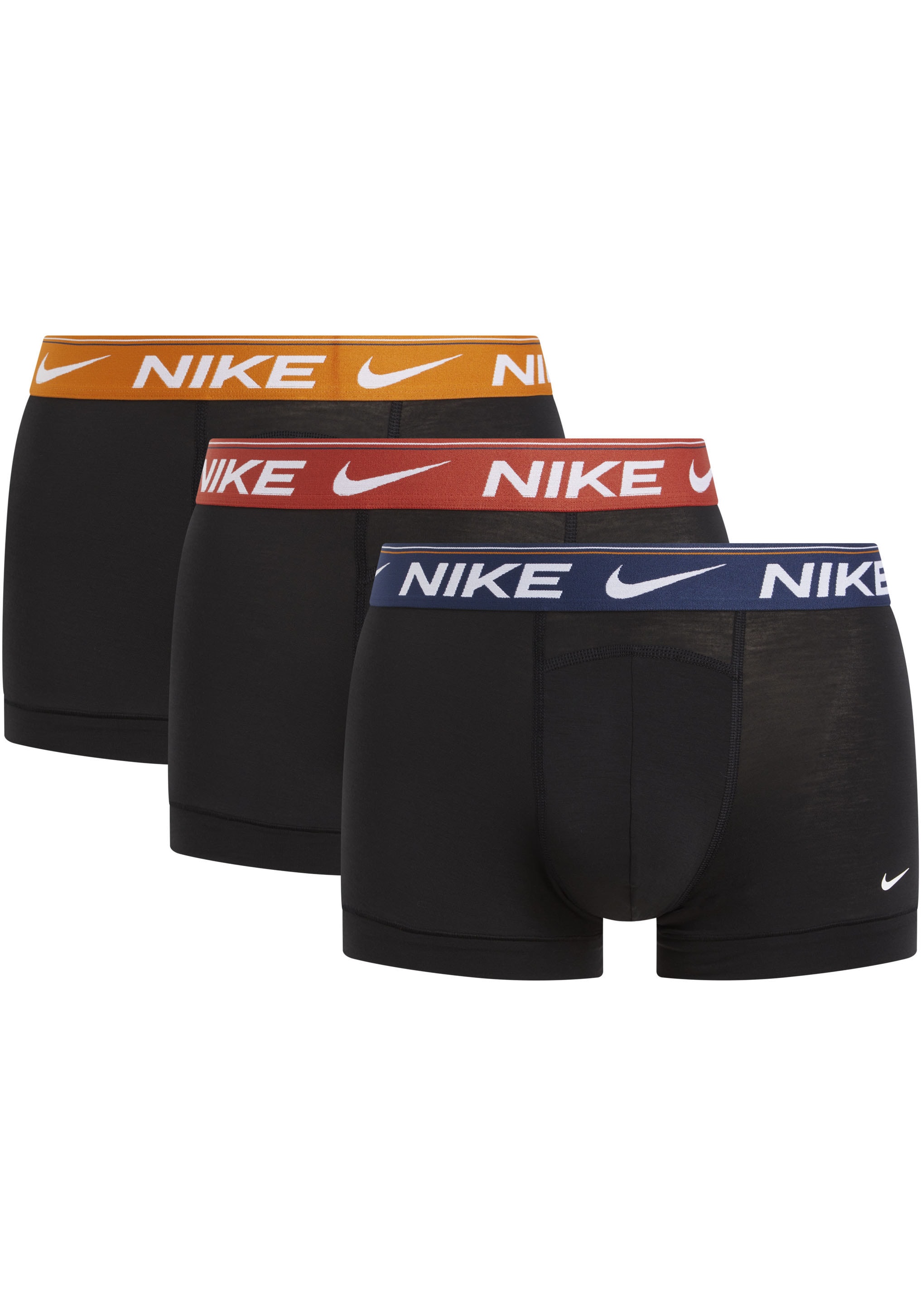 NIKE Underwear Trunk "TRUNK 3PK", (Packung, 3 St., 3er), mit Logo auf dem Bund